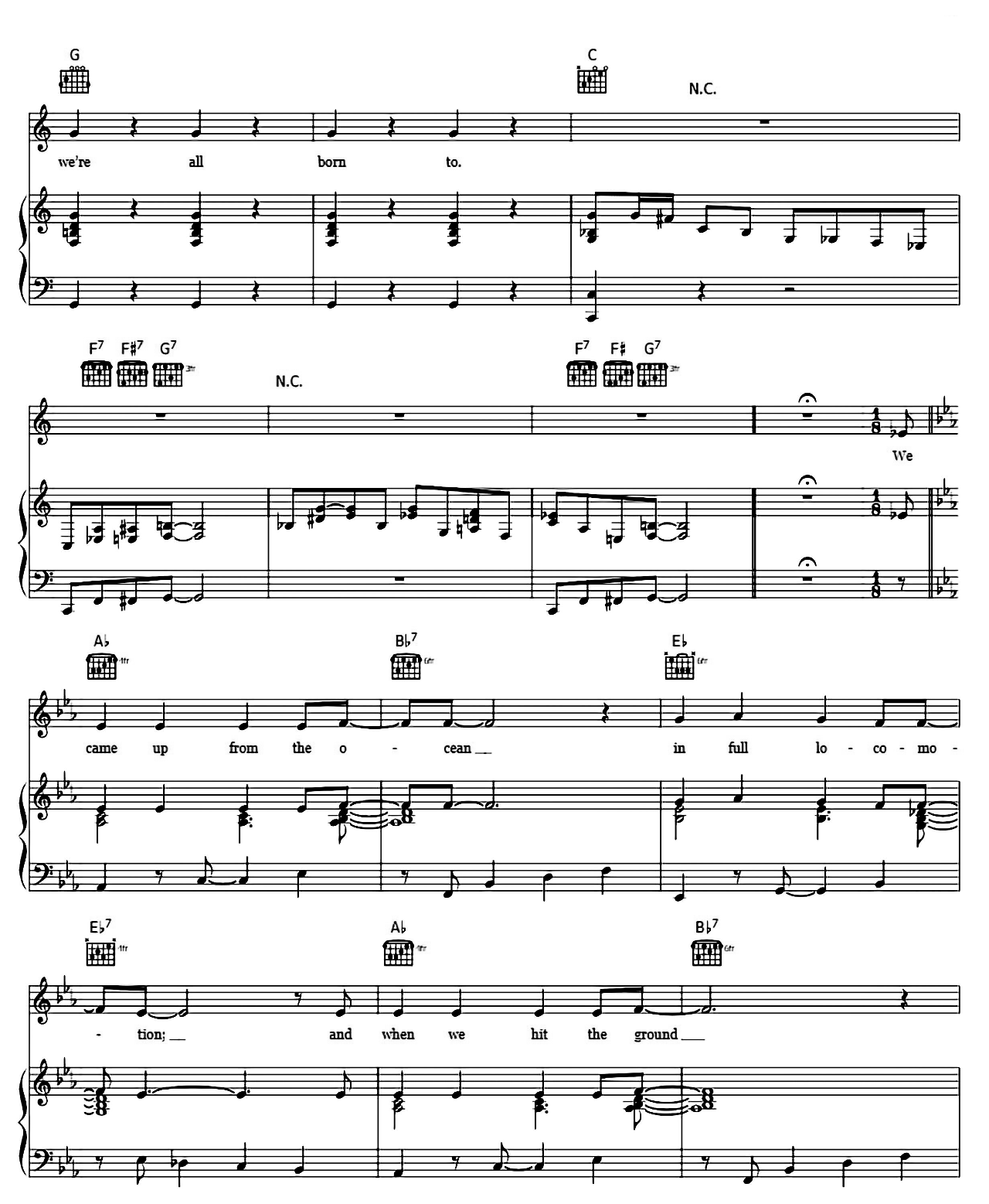 Born To Boogie (from Billy Elliot) sheet music 6