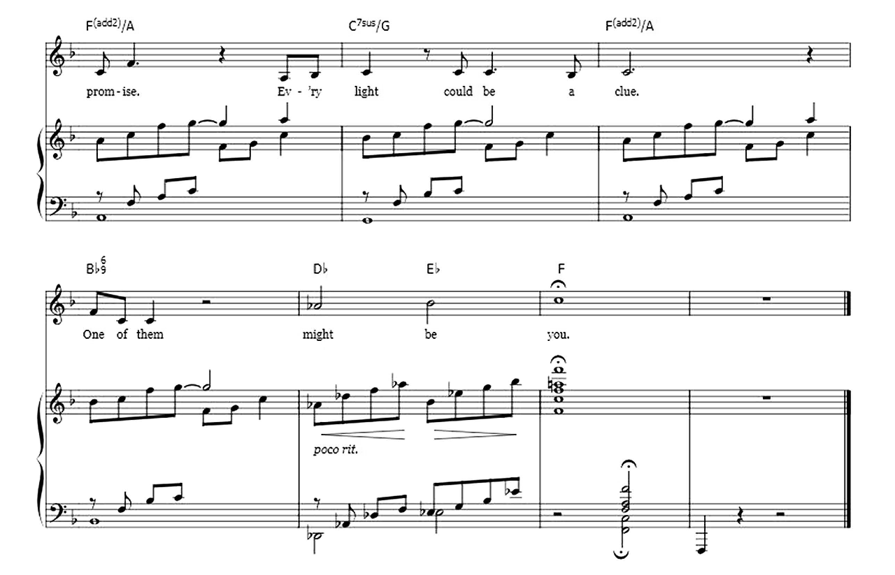 Crossing A Bridge sheet music 5