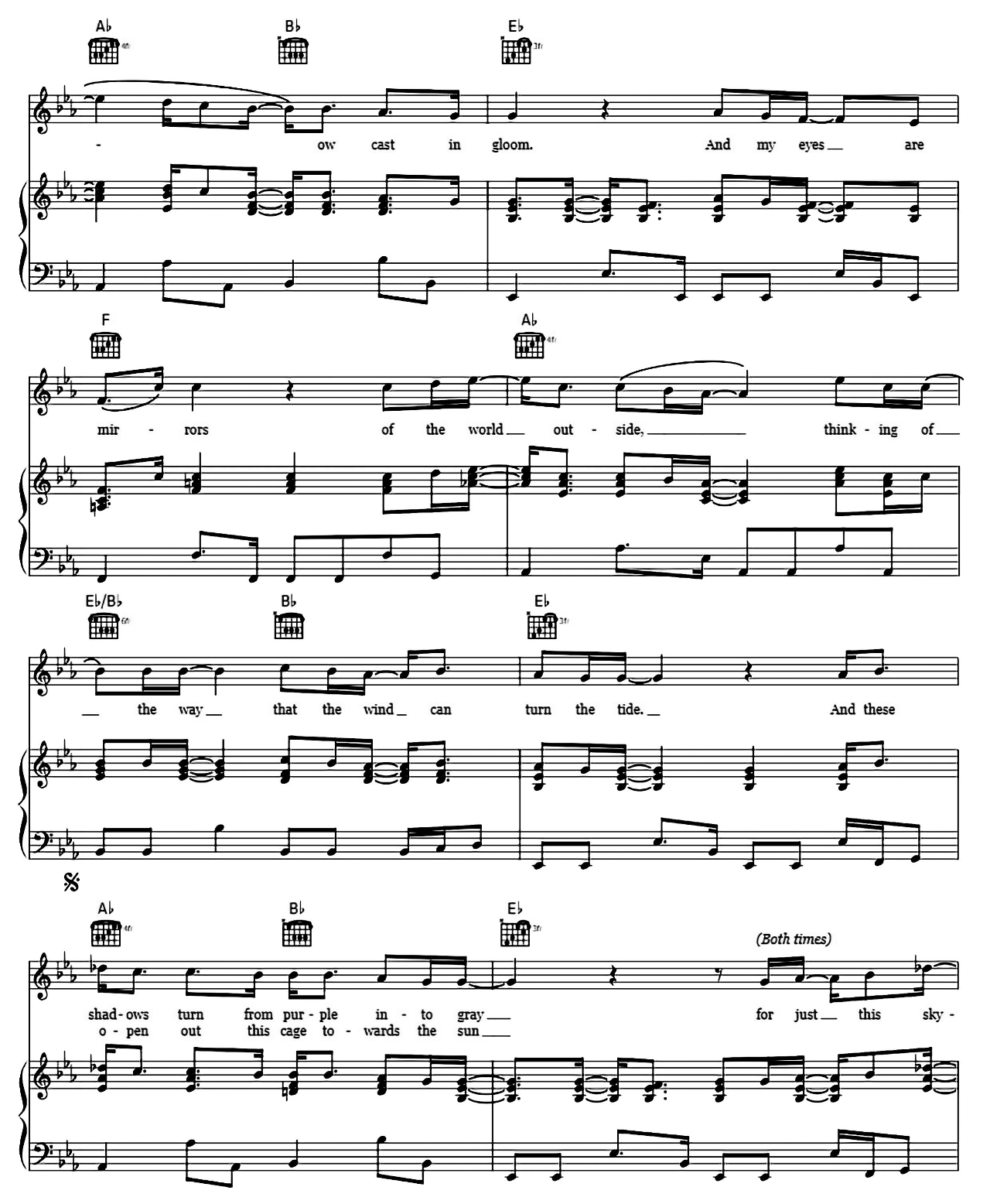 Skyline Pigeon sheet music 3