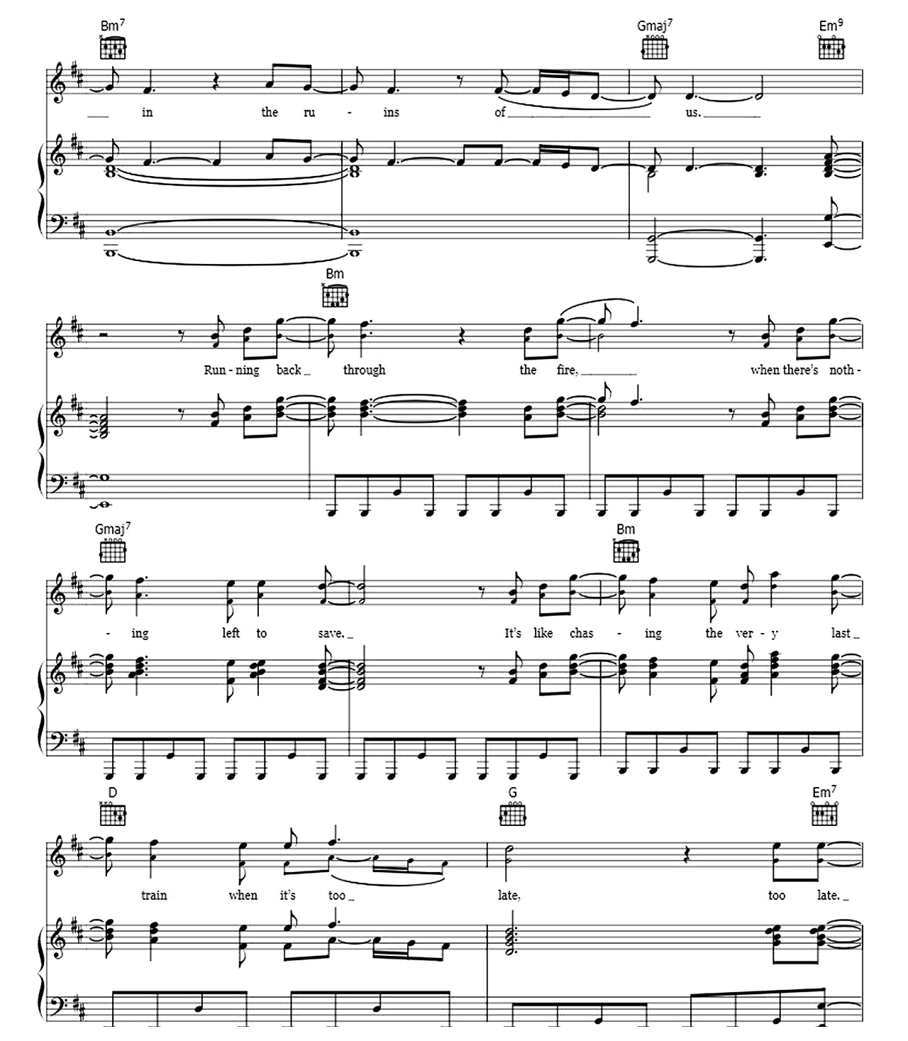 Broken Strings sheet music 5