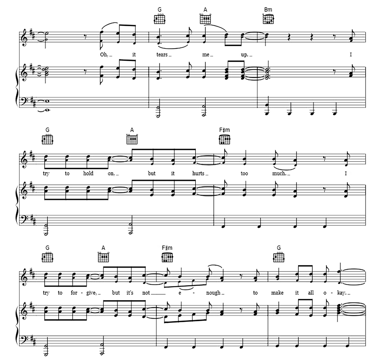 Broken Strings sheet music 6