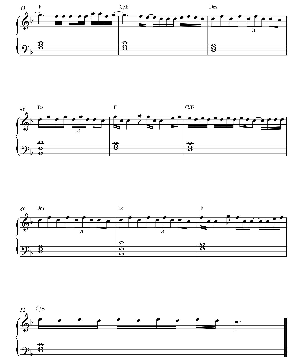 Baila Conmigo sheet music 4