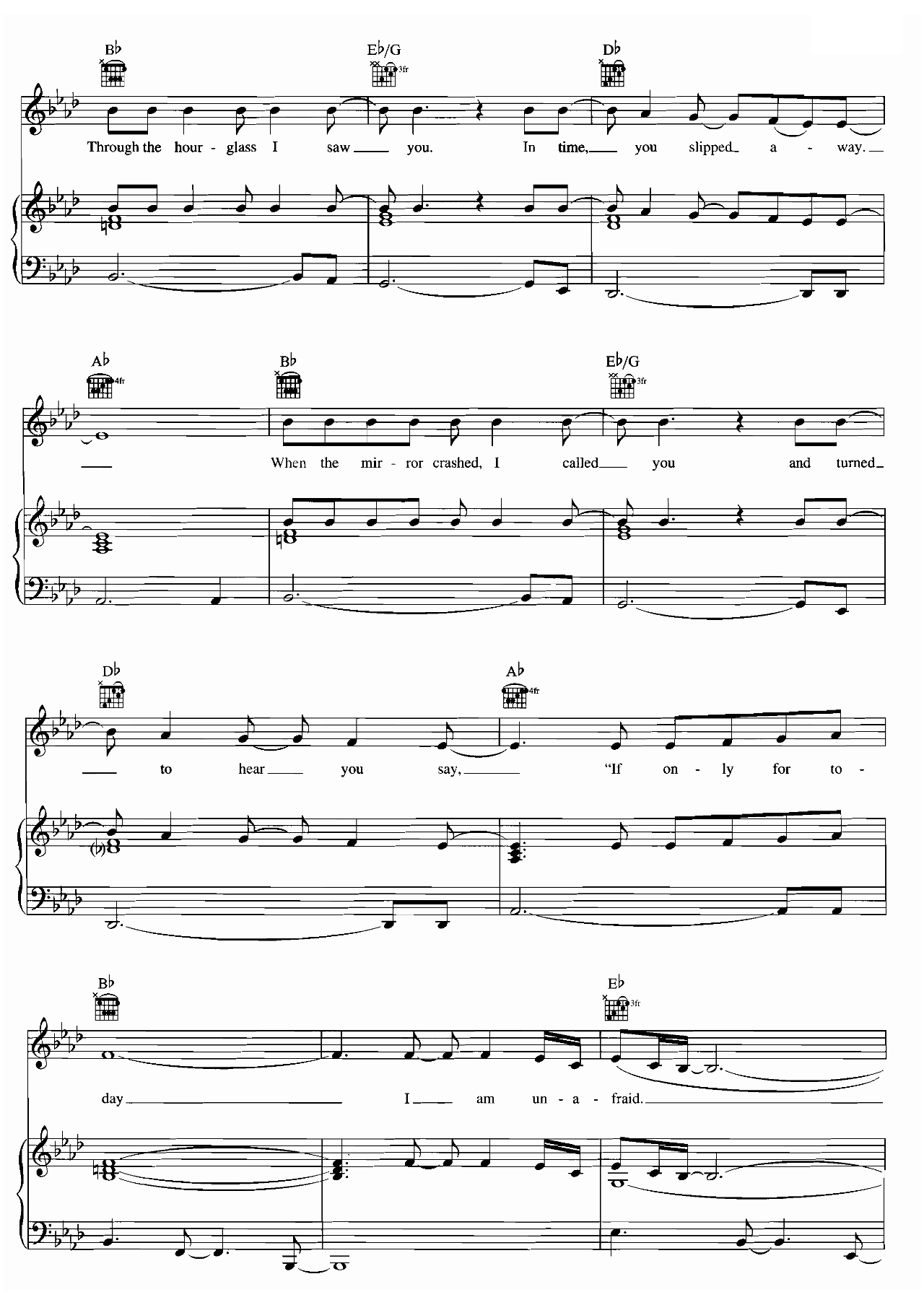 Take My Breath Away (from Top Gun) sheet music 4