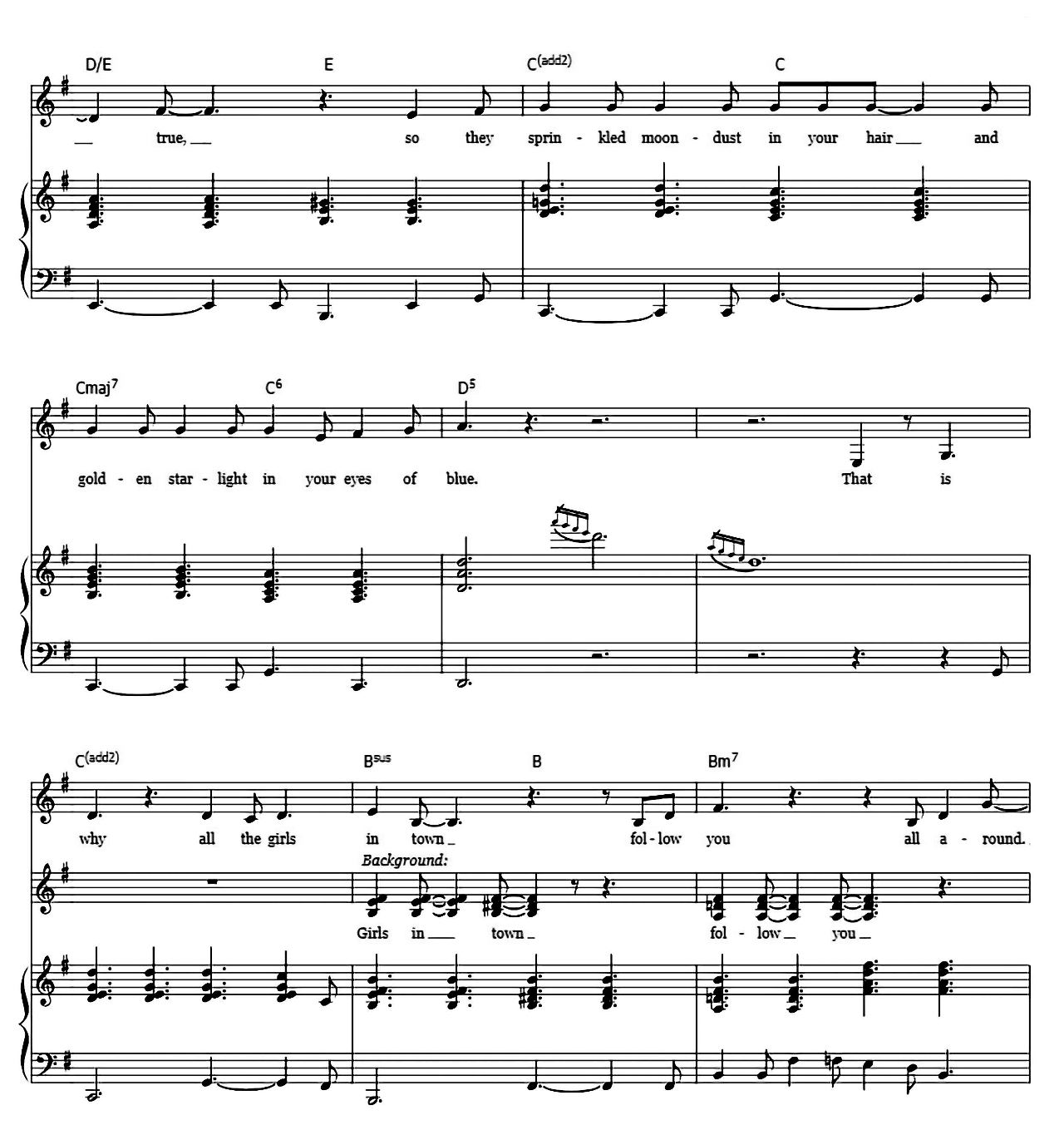 Close To You (They Long To Be) sheet music 3