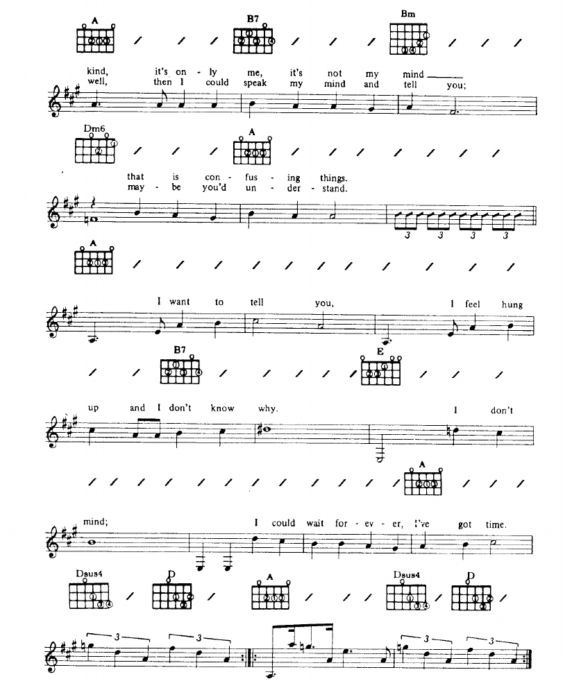 I Want To Tell You sheet music 2