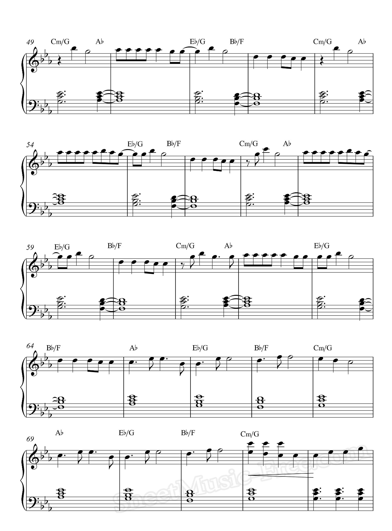 The Greatest sheet music 3