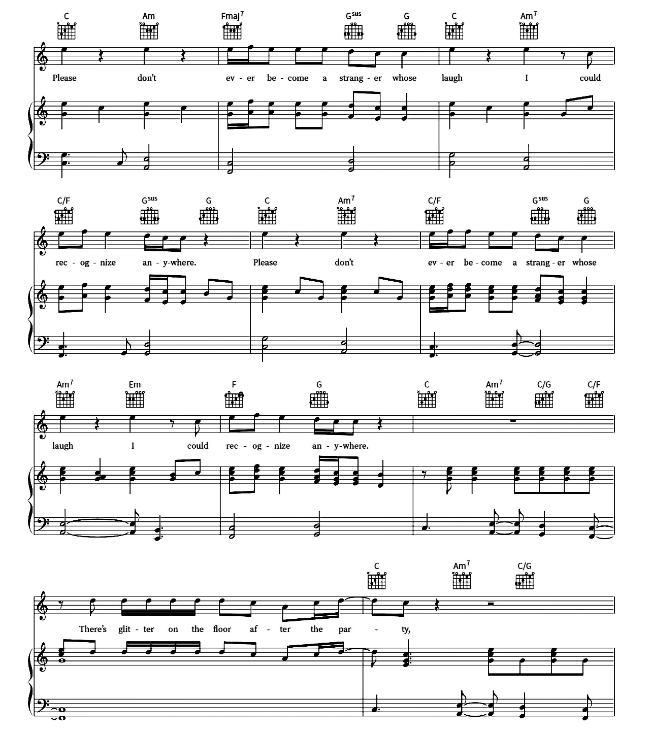 New Year's Day sheet music 6