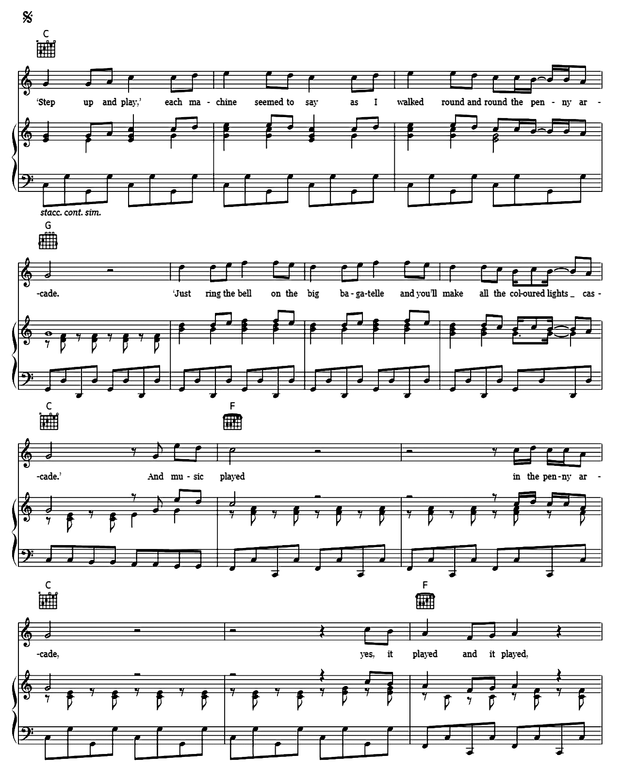 Penny Arcade sheet music 3