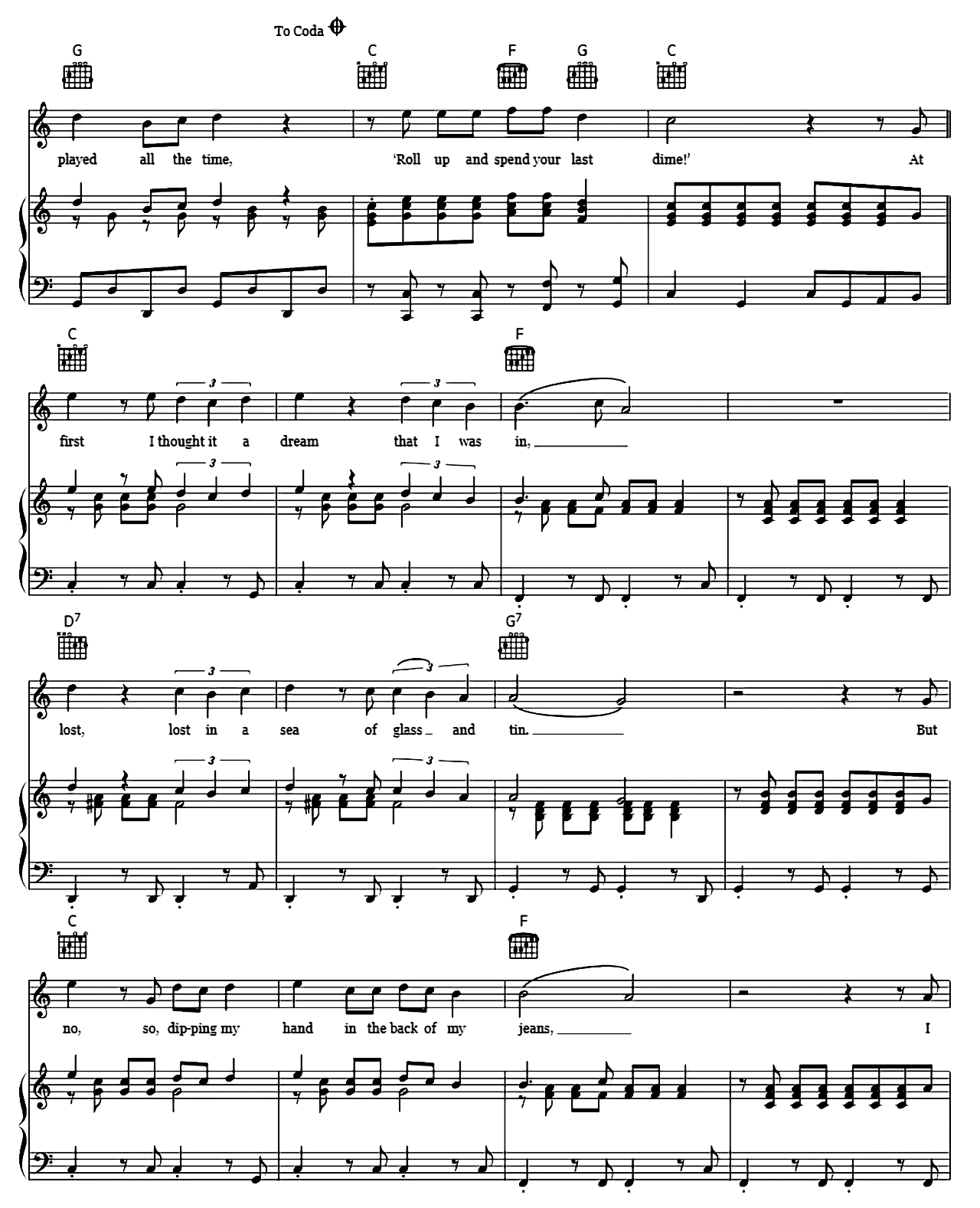 Penny Arcade sheet music 4