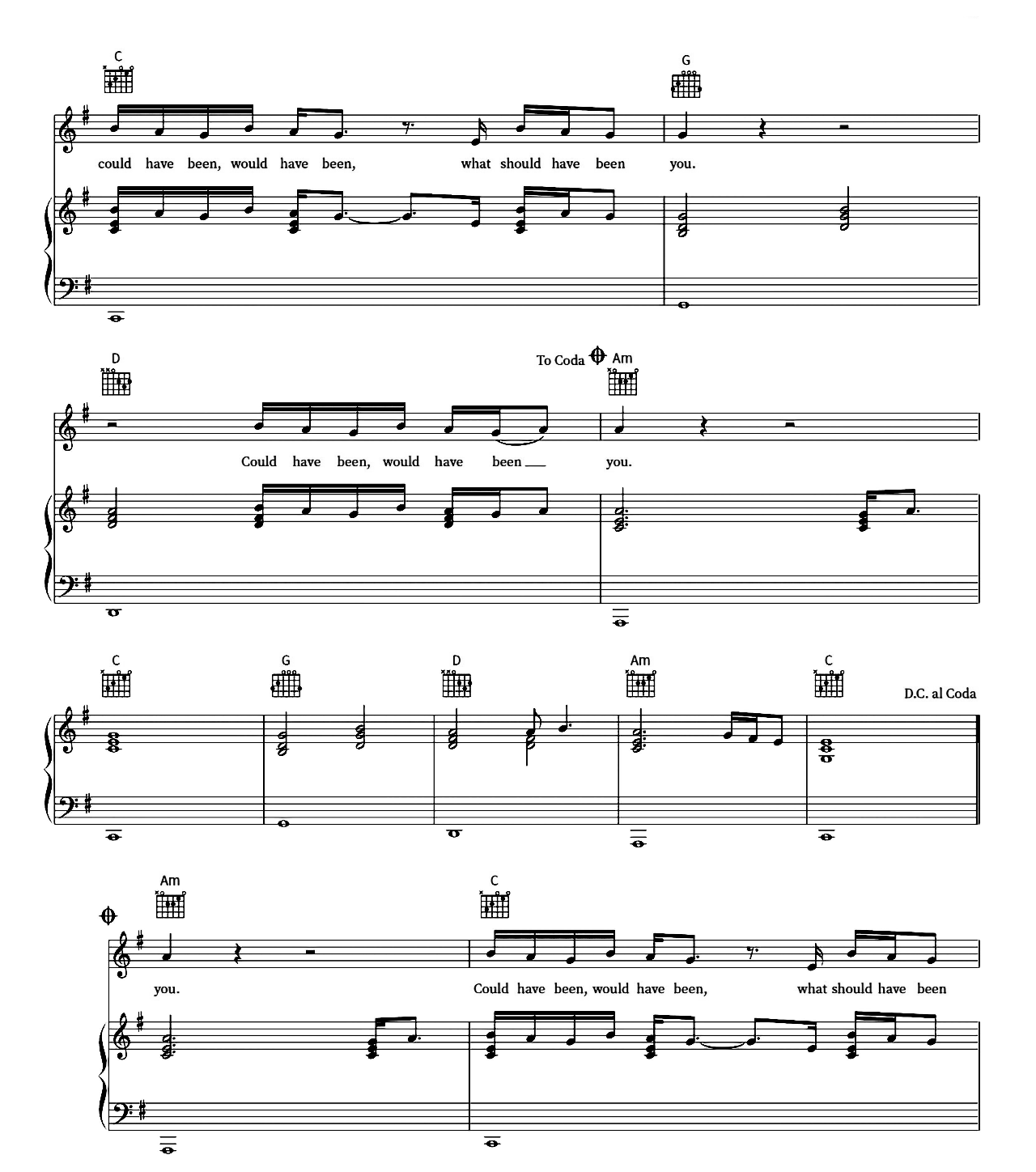 Bigger Than The Whole Sky sheet music 3