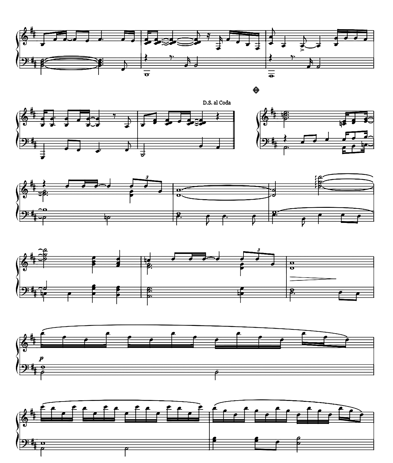 Comfortably Numb sheet music 3