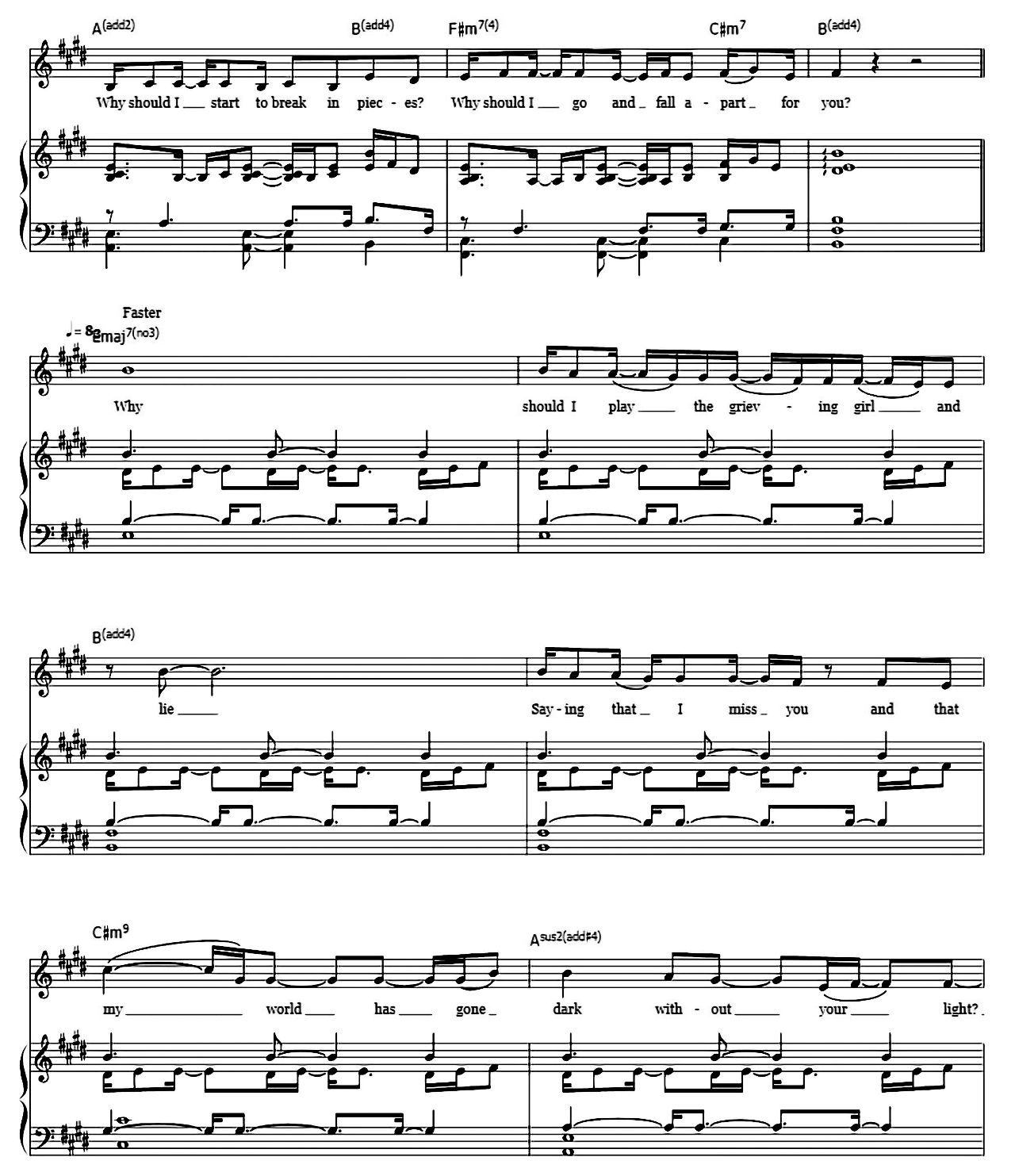 Requiem sheet music 3
