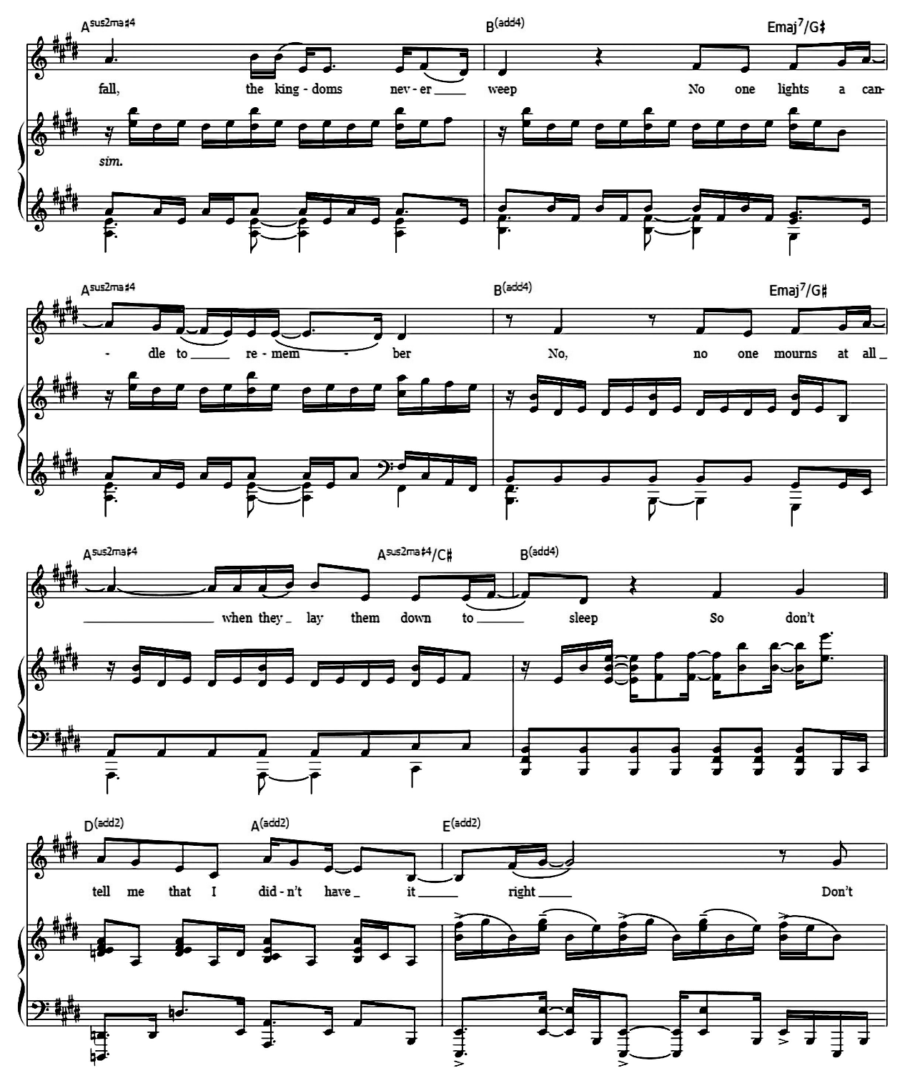 Requiem sheet music 7