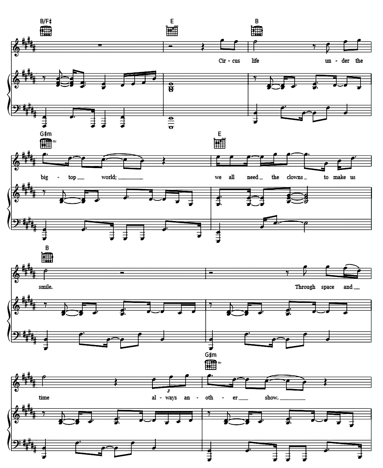 Faithfully sheet music 4