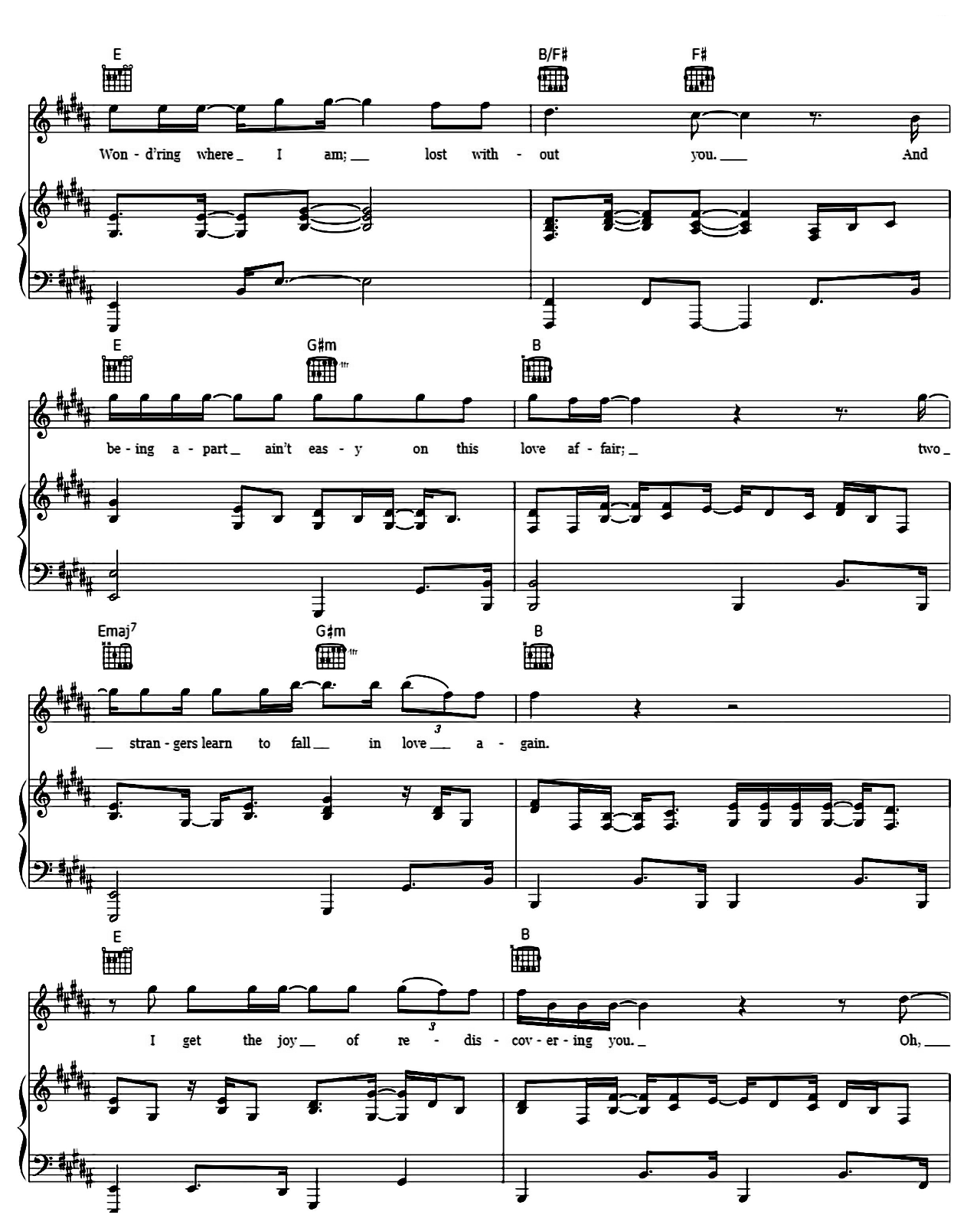 Faithfully sheet music 5