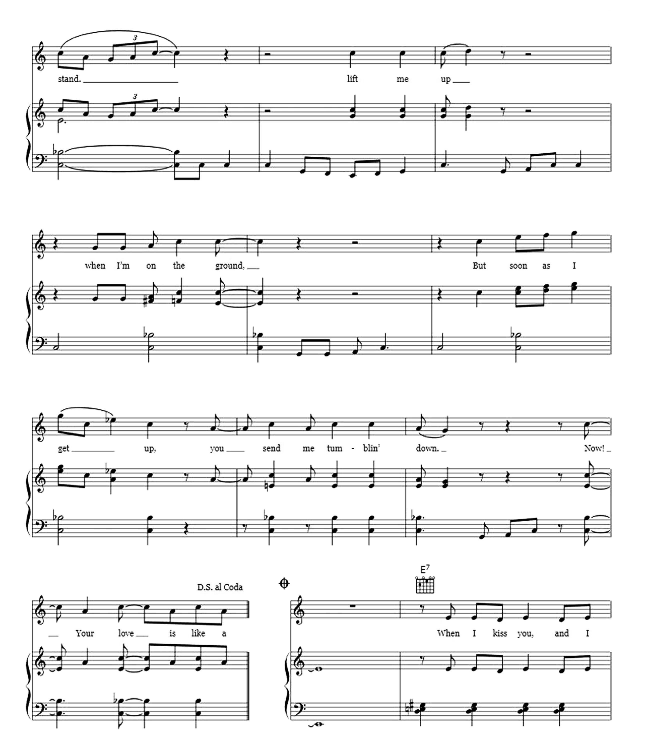 See Saw sheet music 4