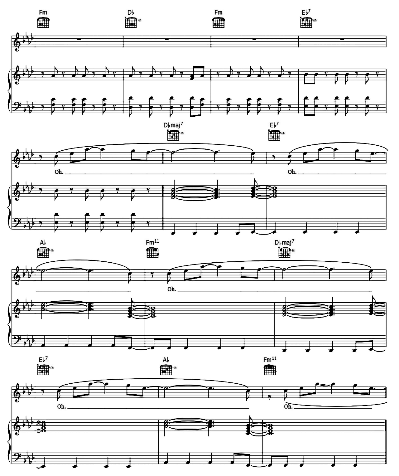 Viva La Vida sheet music 7