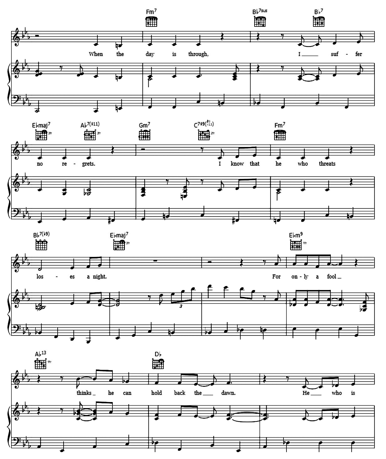 Devil May Care sheet music 3