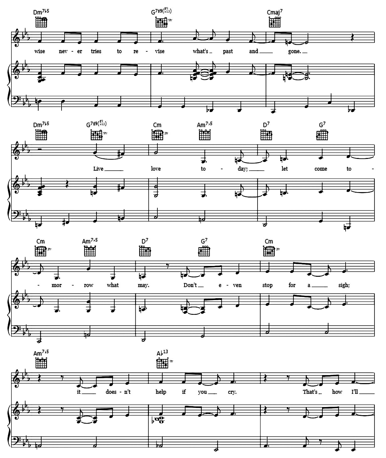 Devil May Care sheet music 4