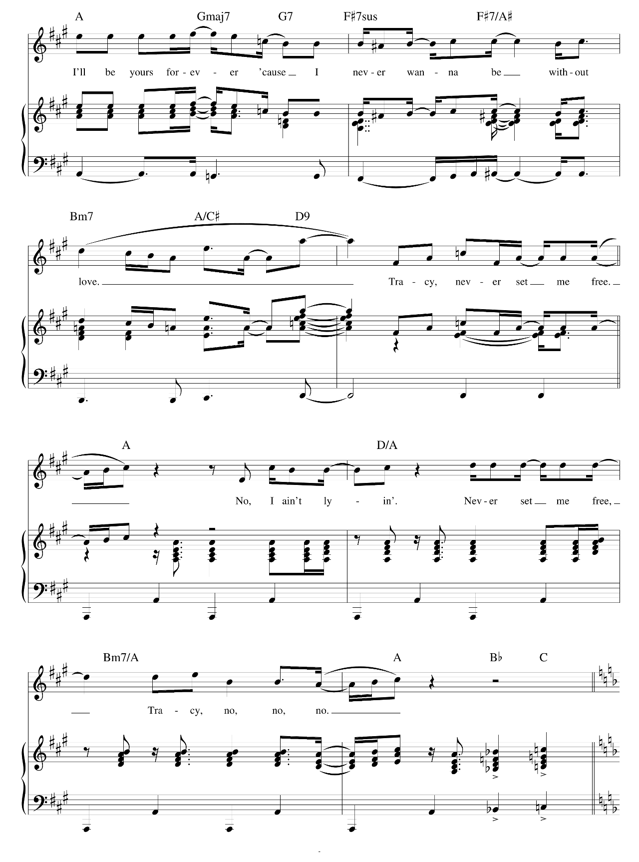 Without Love (from Hairspray) sheet music 3