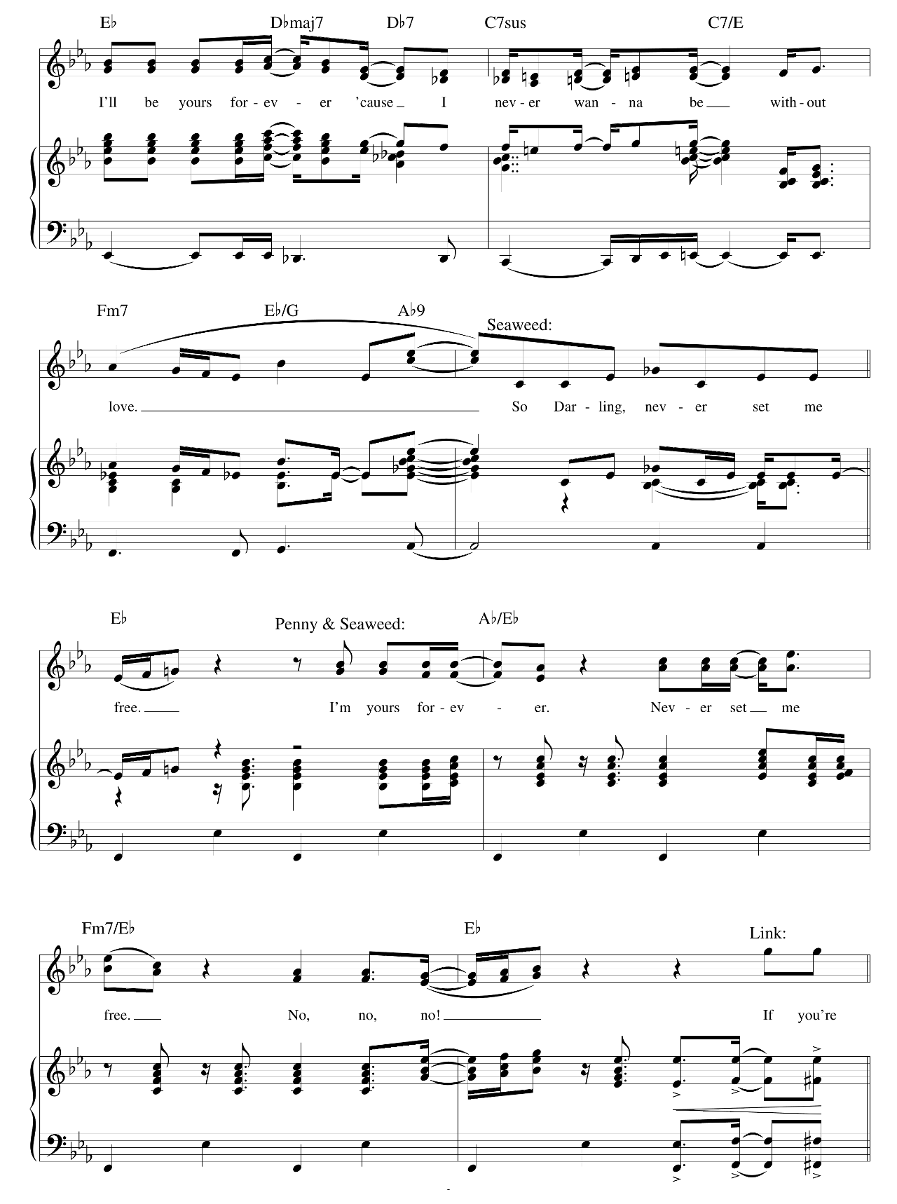 Without Love (from Hairspray) sheet music 8