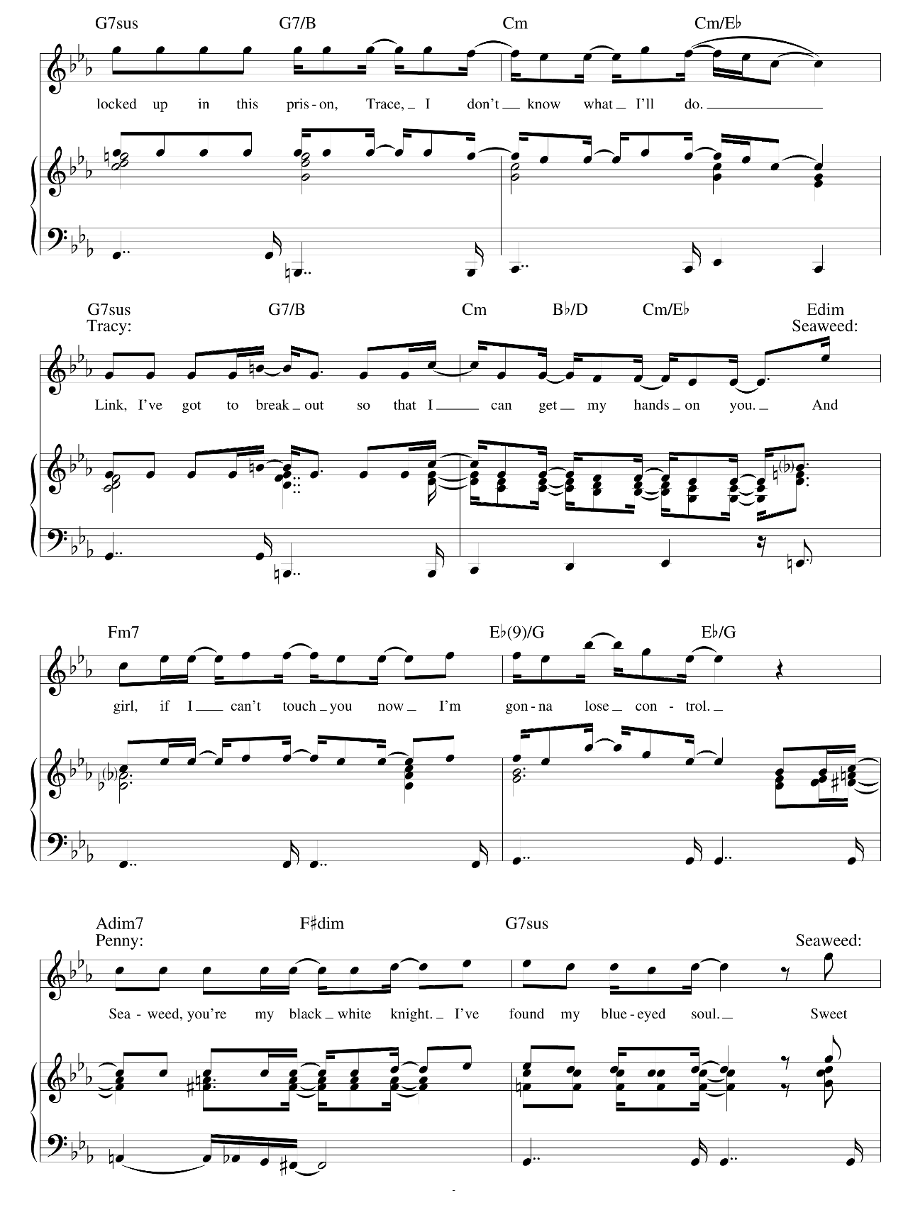 Without Love (from Hairspray) sheet music 9