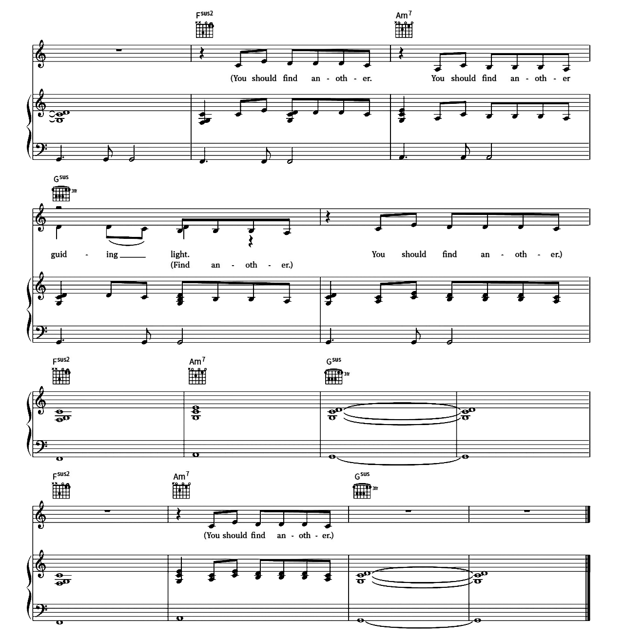 Dear Reader sheet music 6