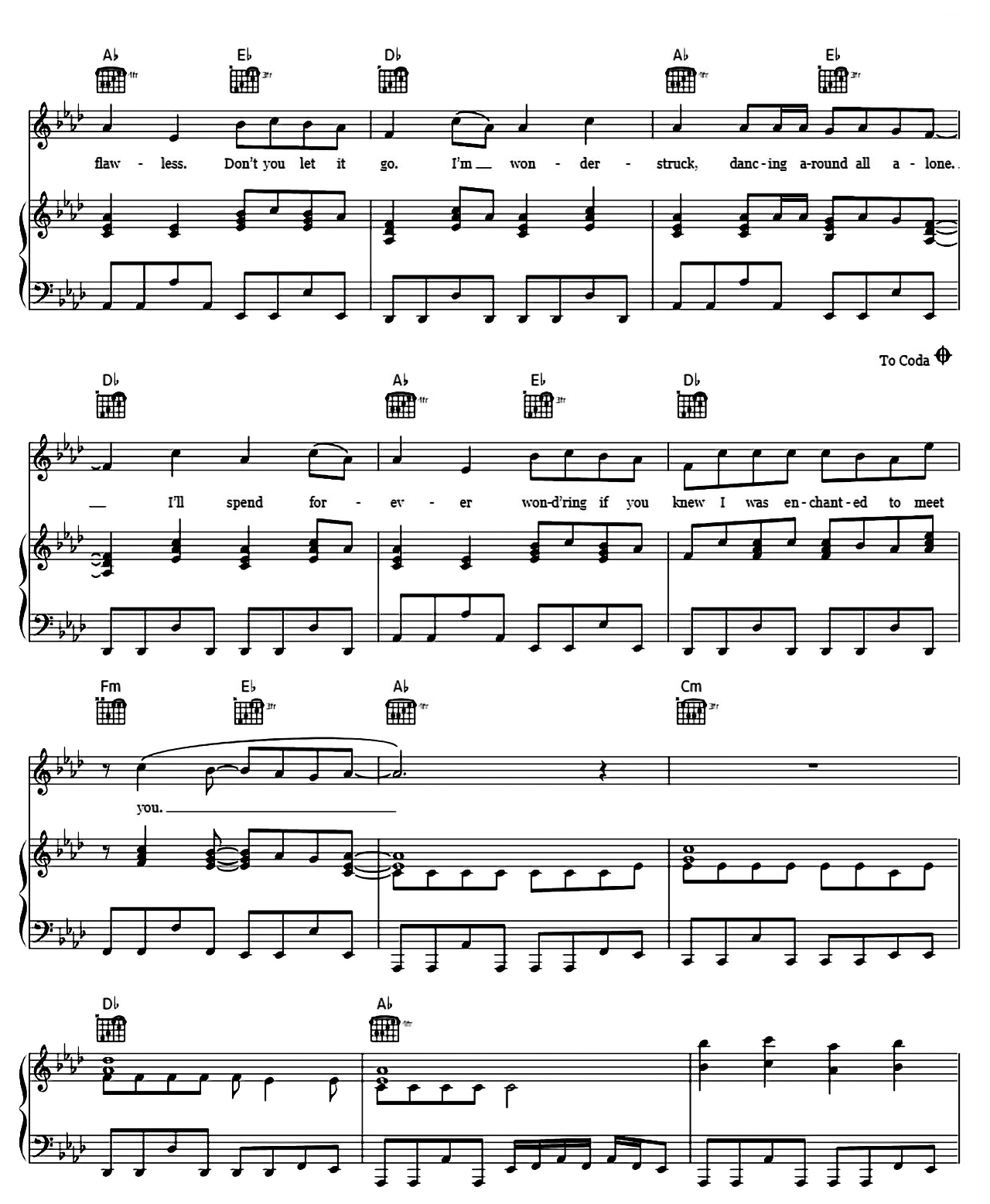 Enchanted sheet music 7