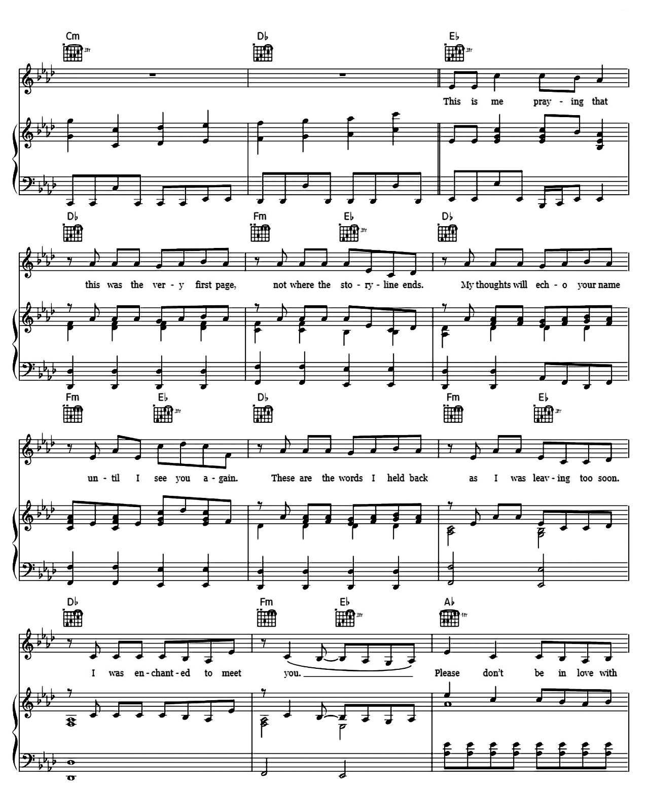 Enchanted sheet music 8