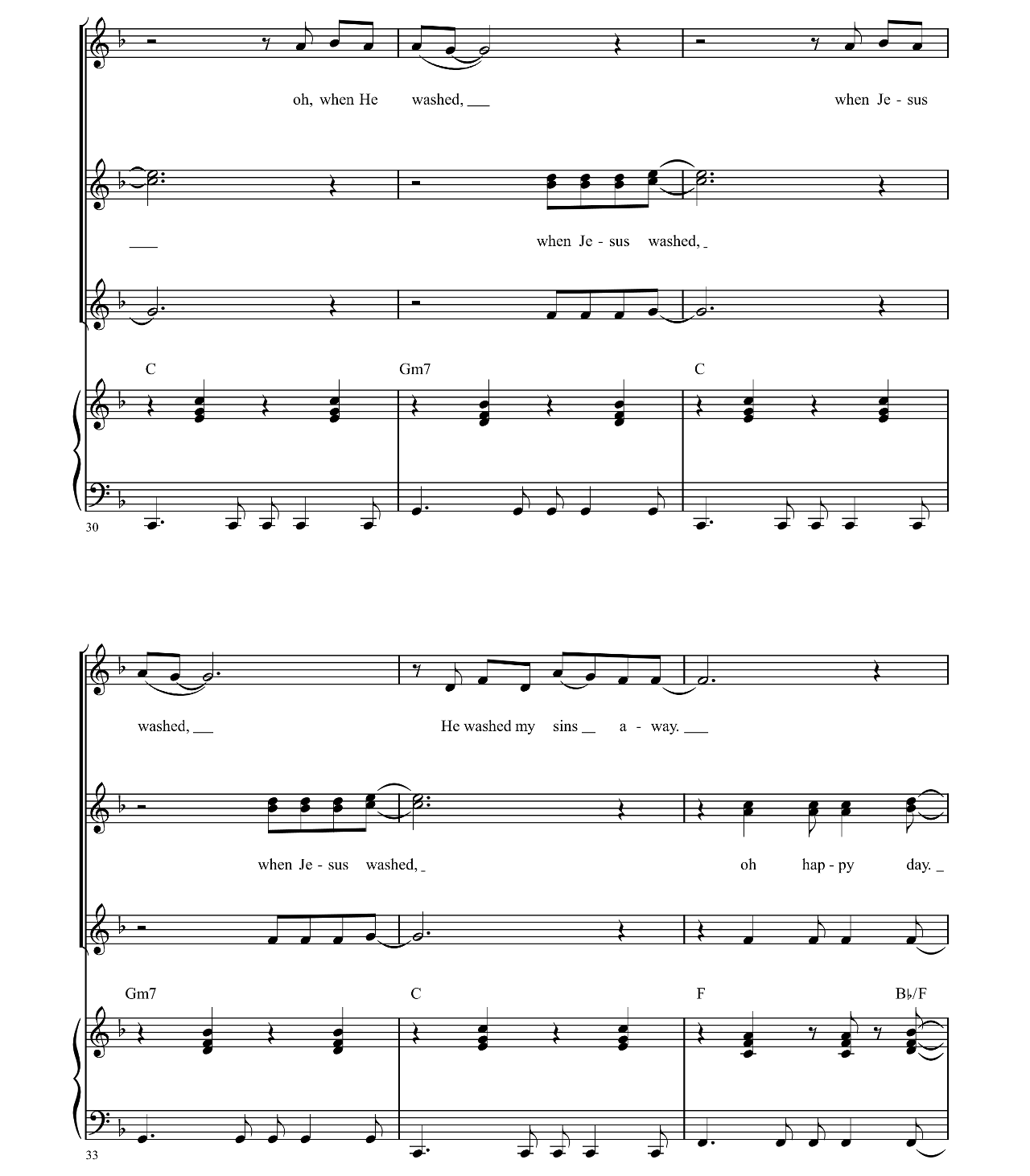 Oh Happy Day (from Sister Act) sheet music 6