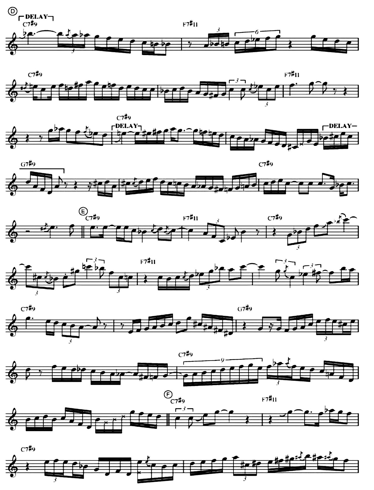 Blue Train (blue Trane) sheet music 2