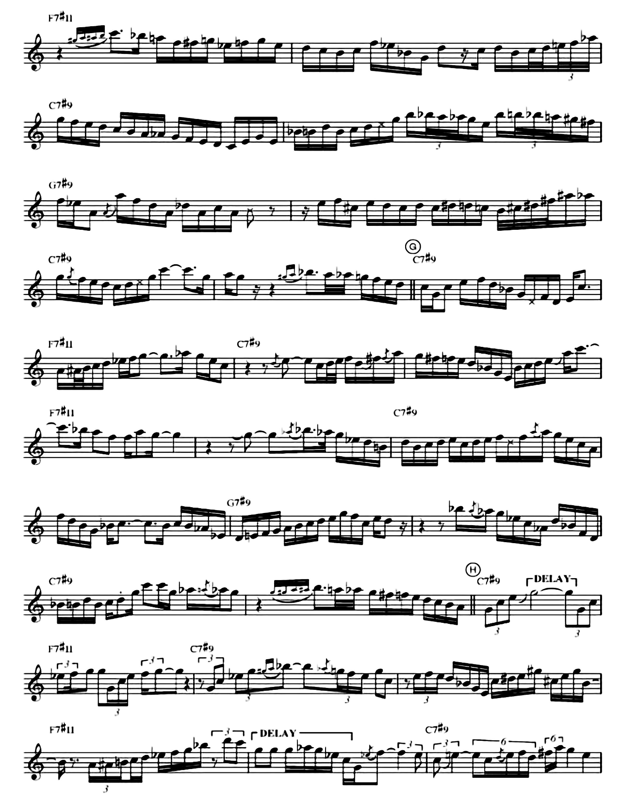 Blue Train (blue Trane) sheet music 3