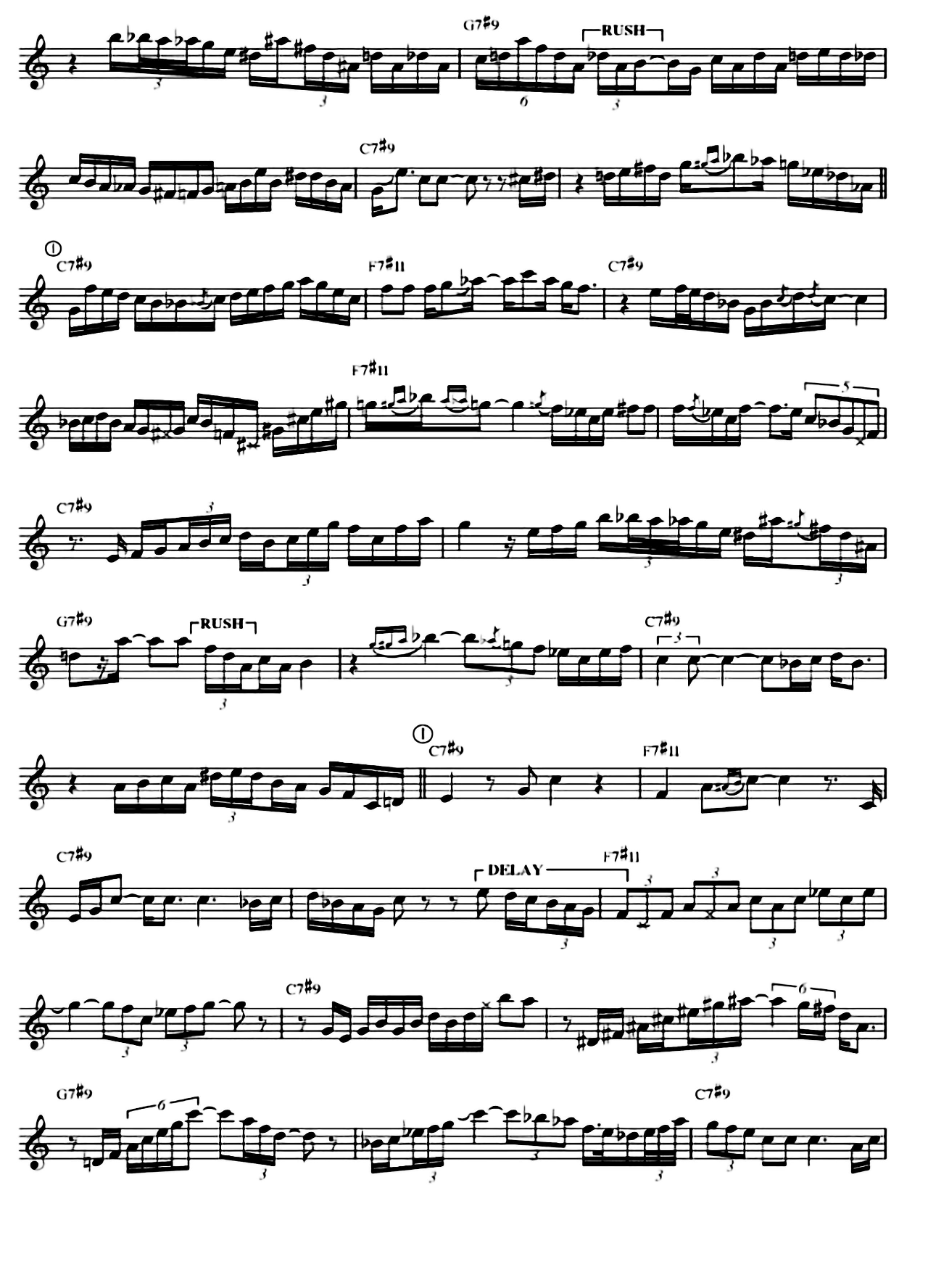 Blue Train (blue Trane) sheet music 4