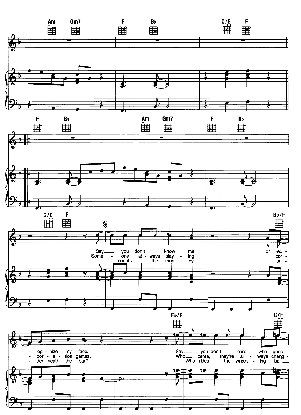 We Built This City sheet music 2