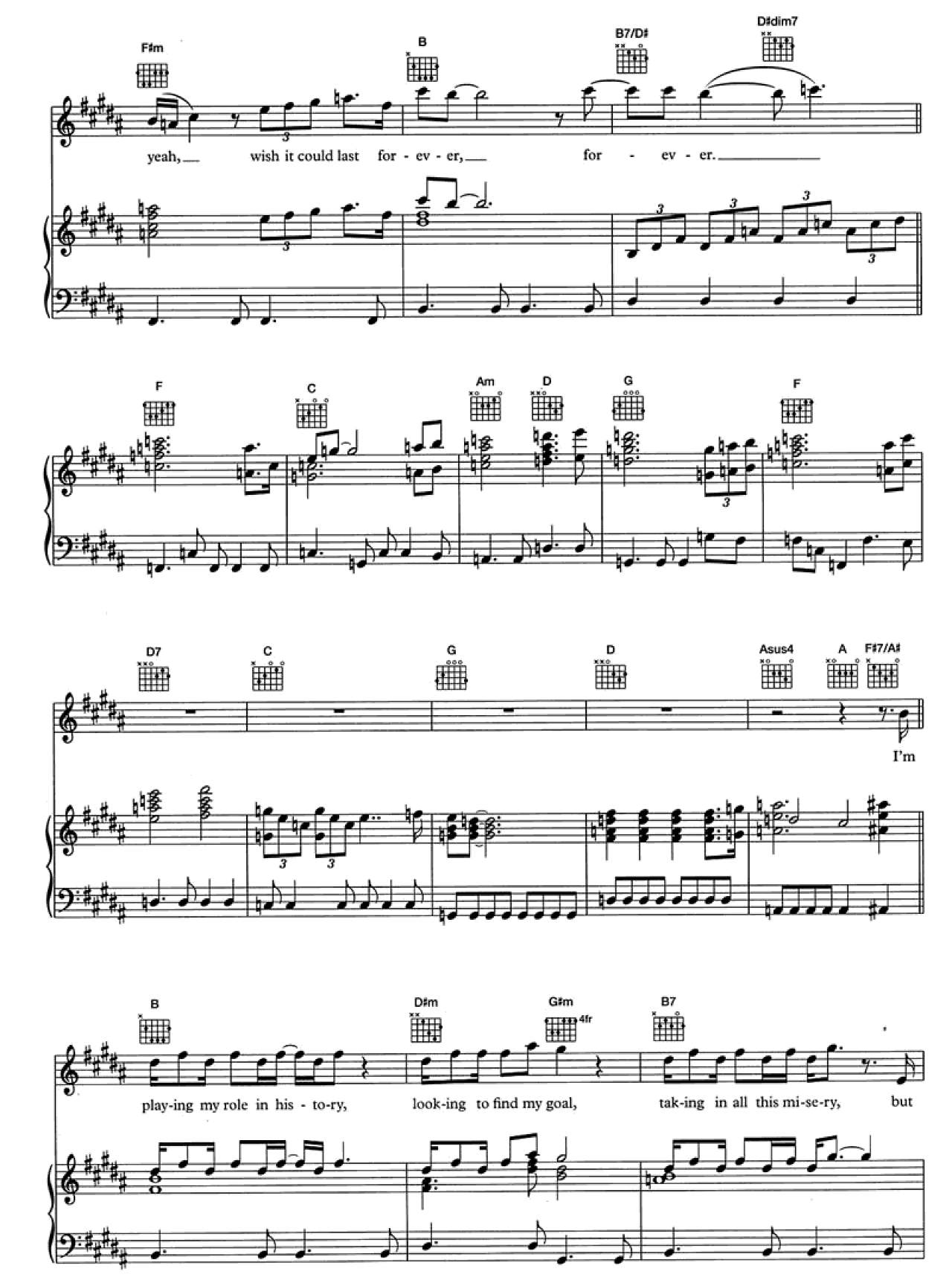 Made In Heaven sheet music 4