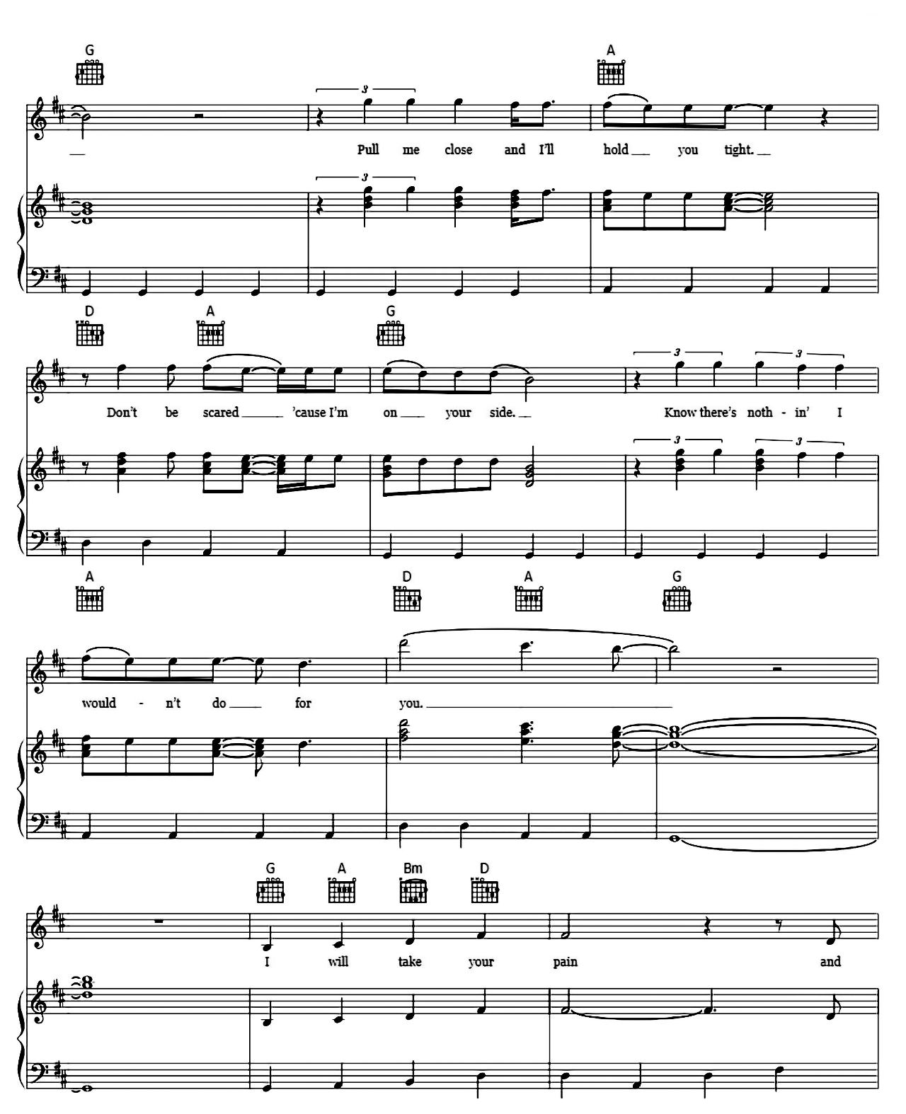 Hesitate sheet music 5