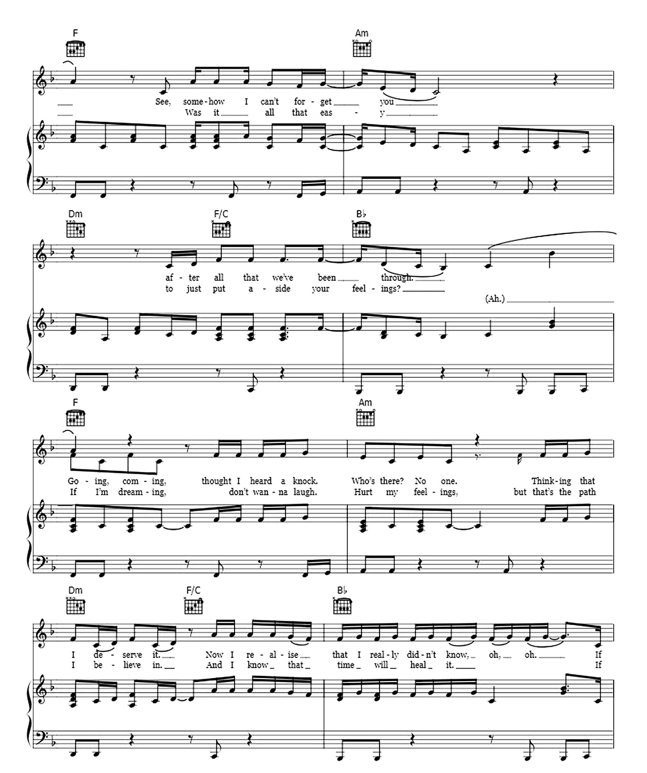 Better In Time sheet music 2
