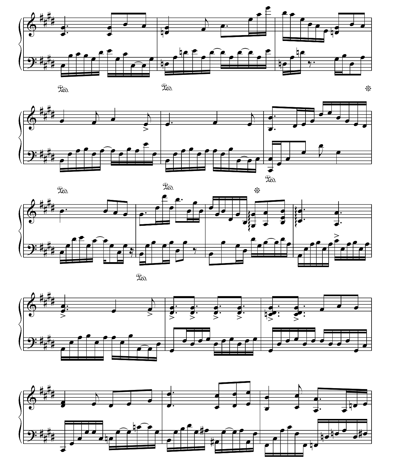 Fotografia sheet music 2