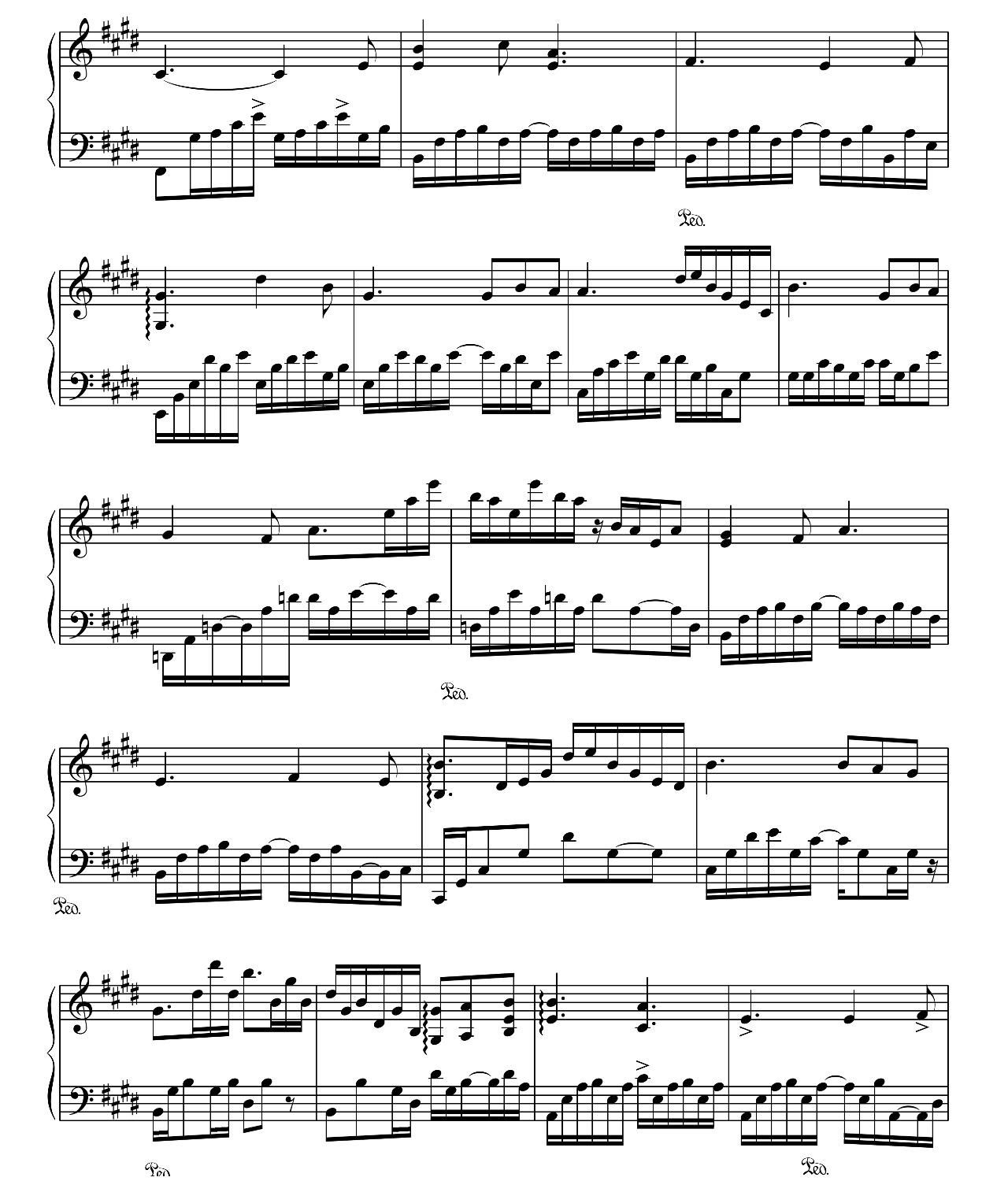 Fotografia sheet music 3