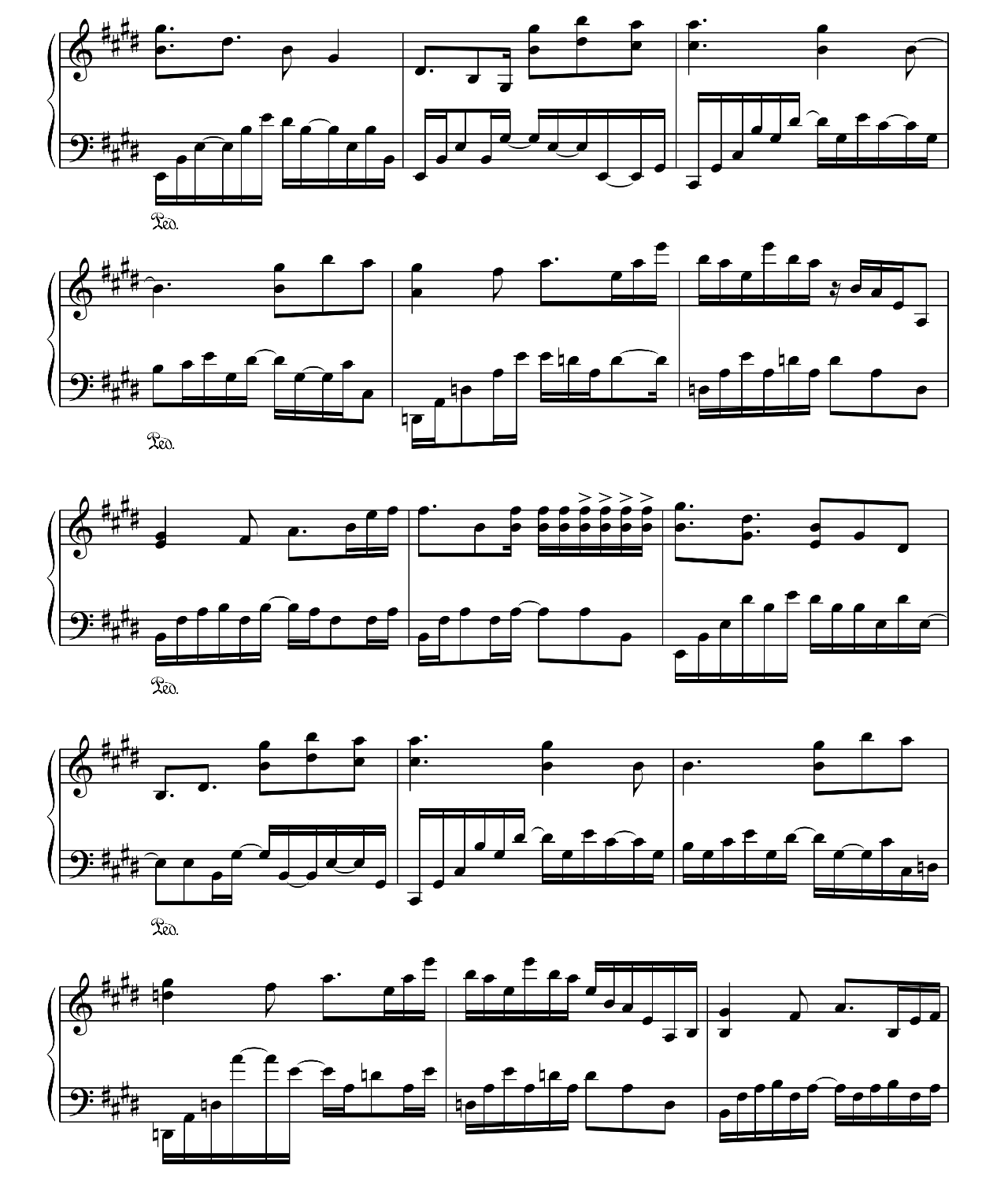 Fotografia sheet music 5