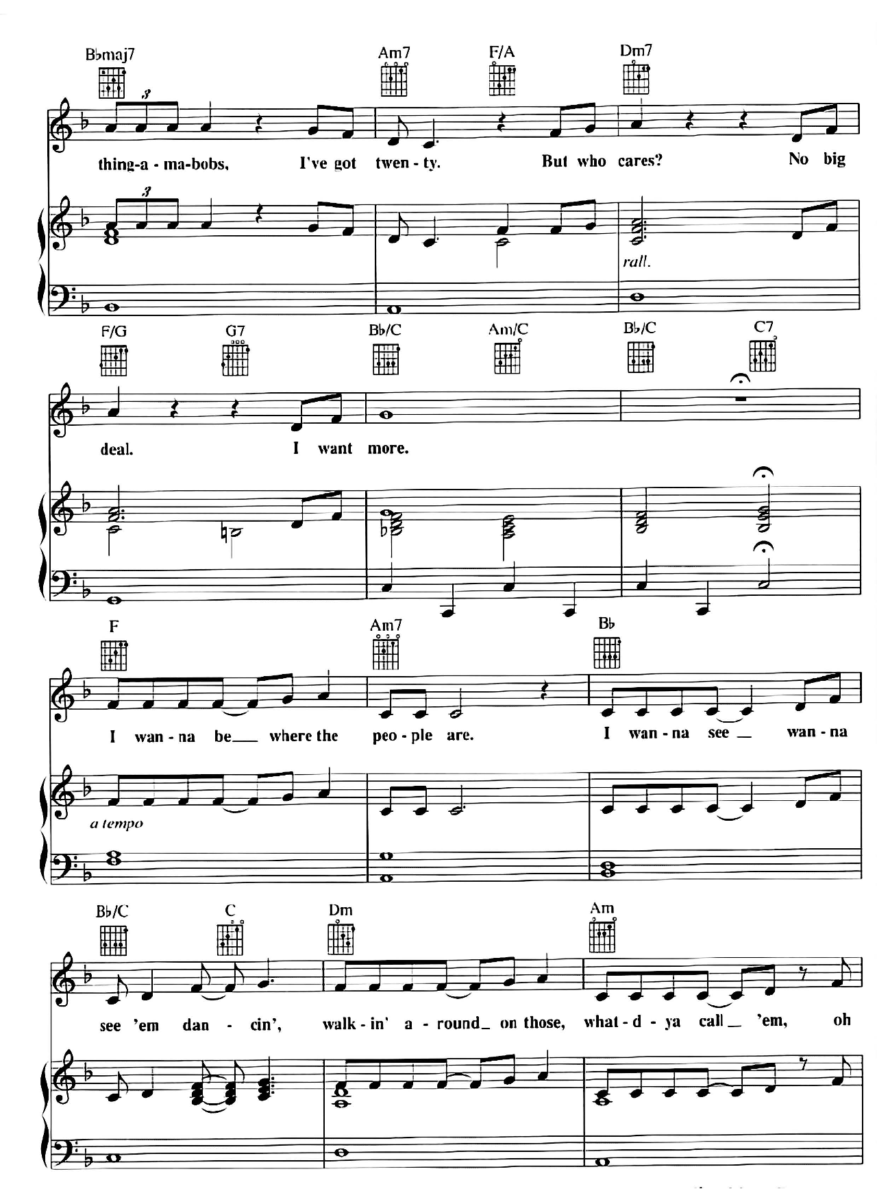 Part Of Your World sheet music 3