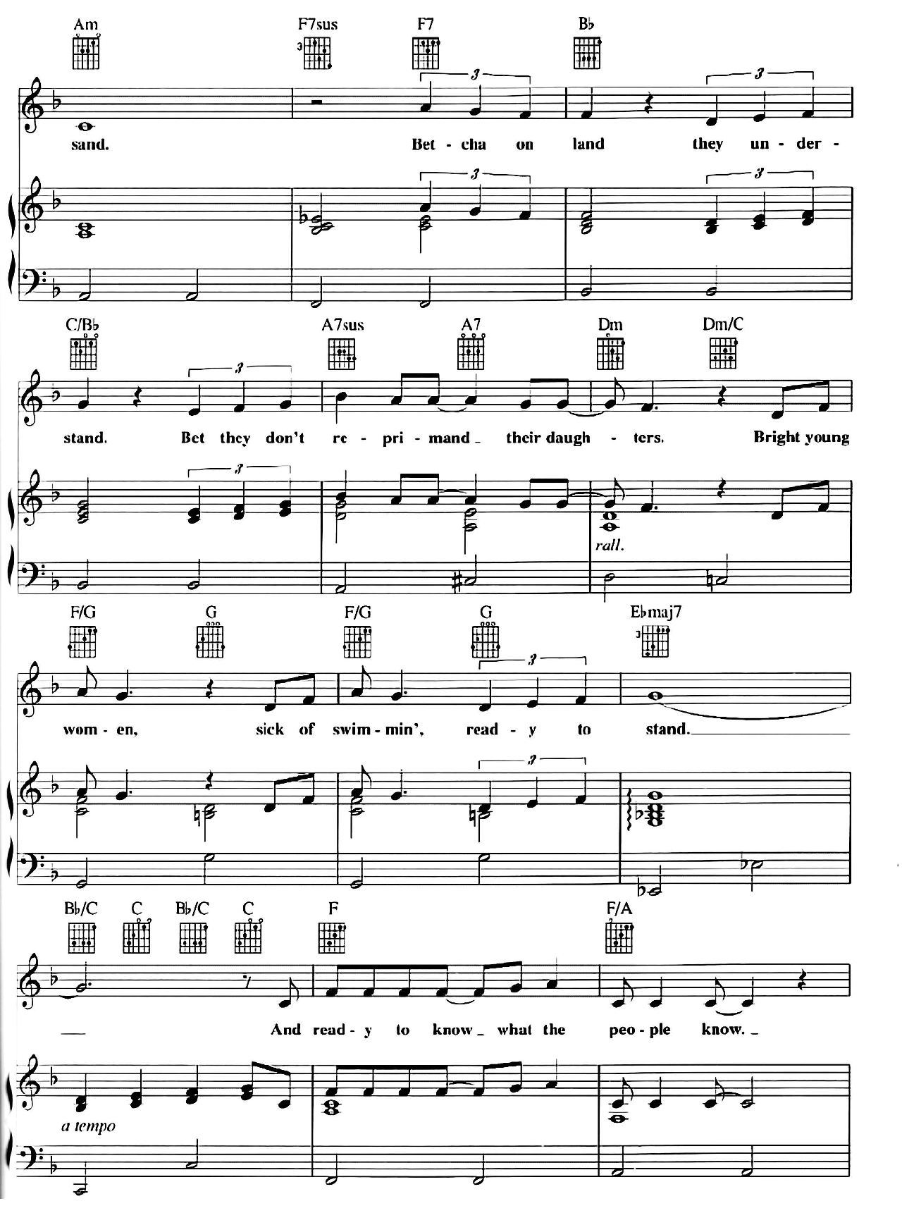 Part Of Your World sheet music 6