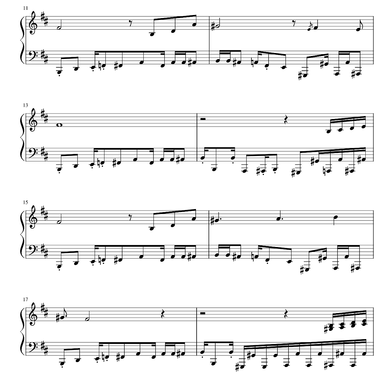 Giorno's Theme (from Jojo's Bizarre Adventure) sheet music 2