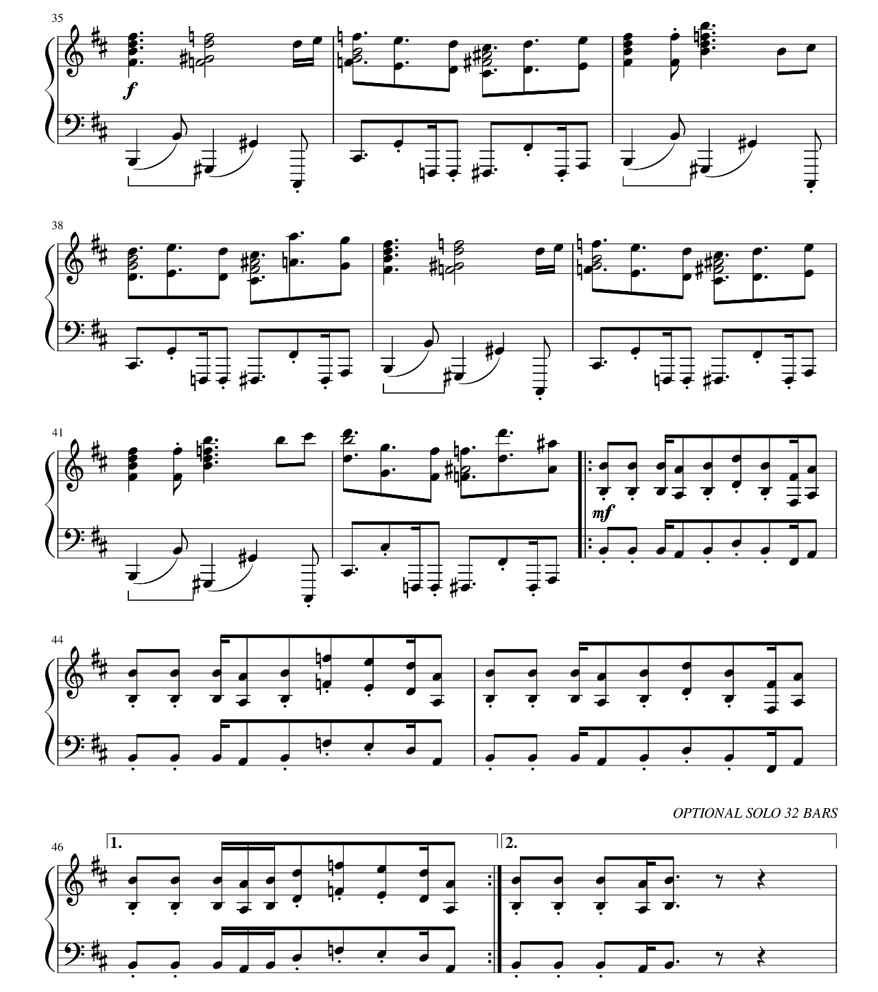 Giorno's Theme (from Jojo's Bizarre Adventure) sheet music 5