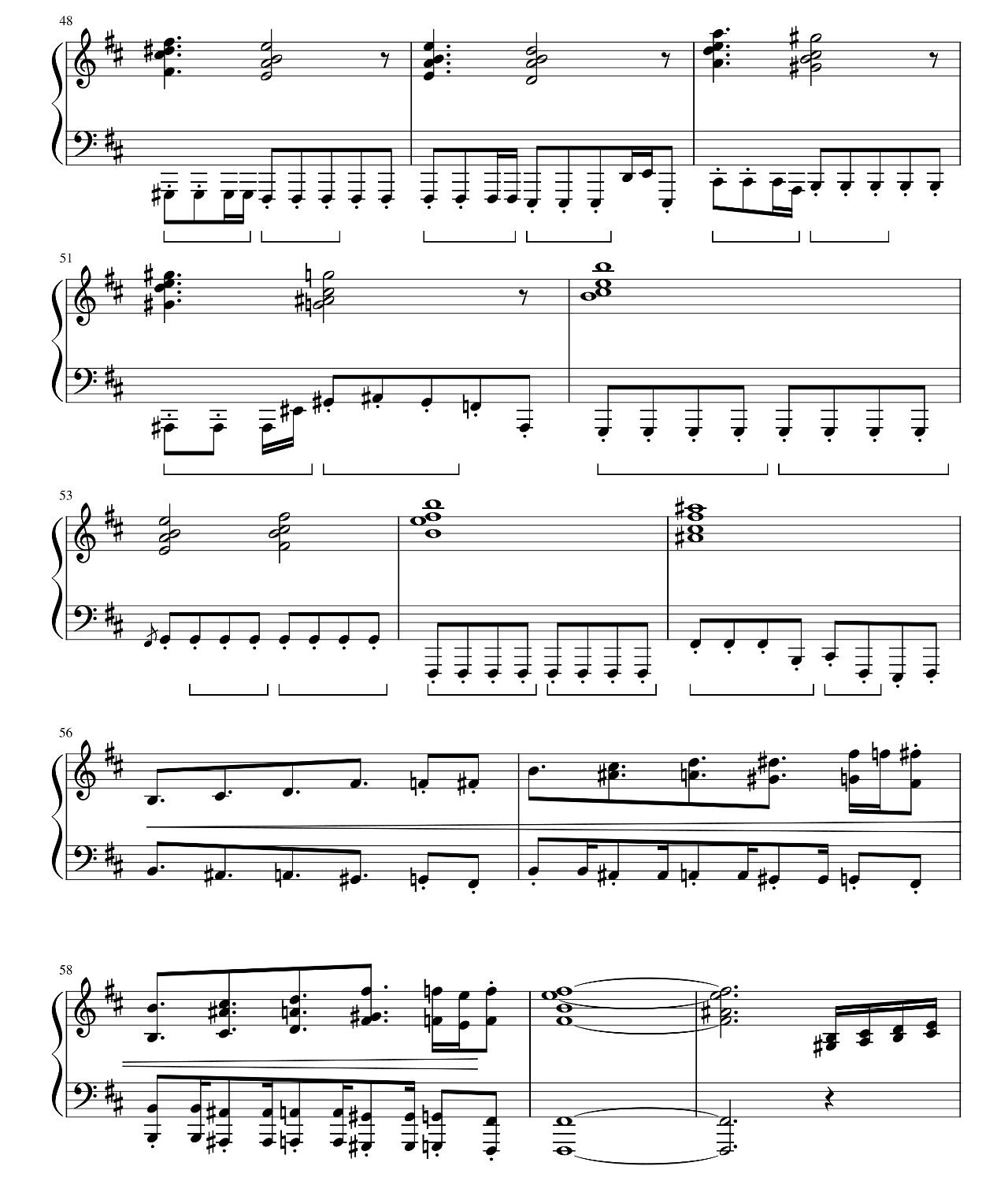 Giorno's Theme (from Jojo's Bizarre Adventure) sheet music 6