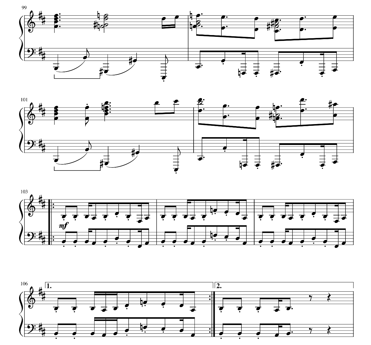 Giorno's Theme (from Jojo's Bizarre Adventure) sheet music 11