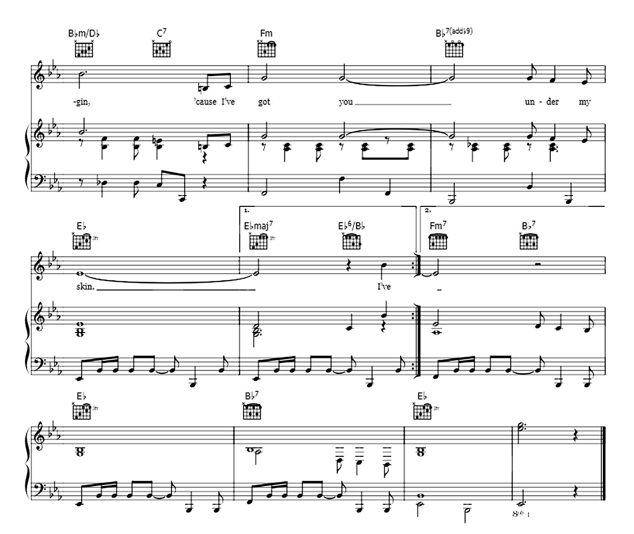 I've Got You Under My Skin sheet music 6