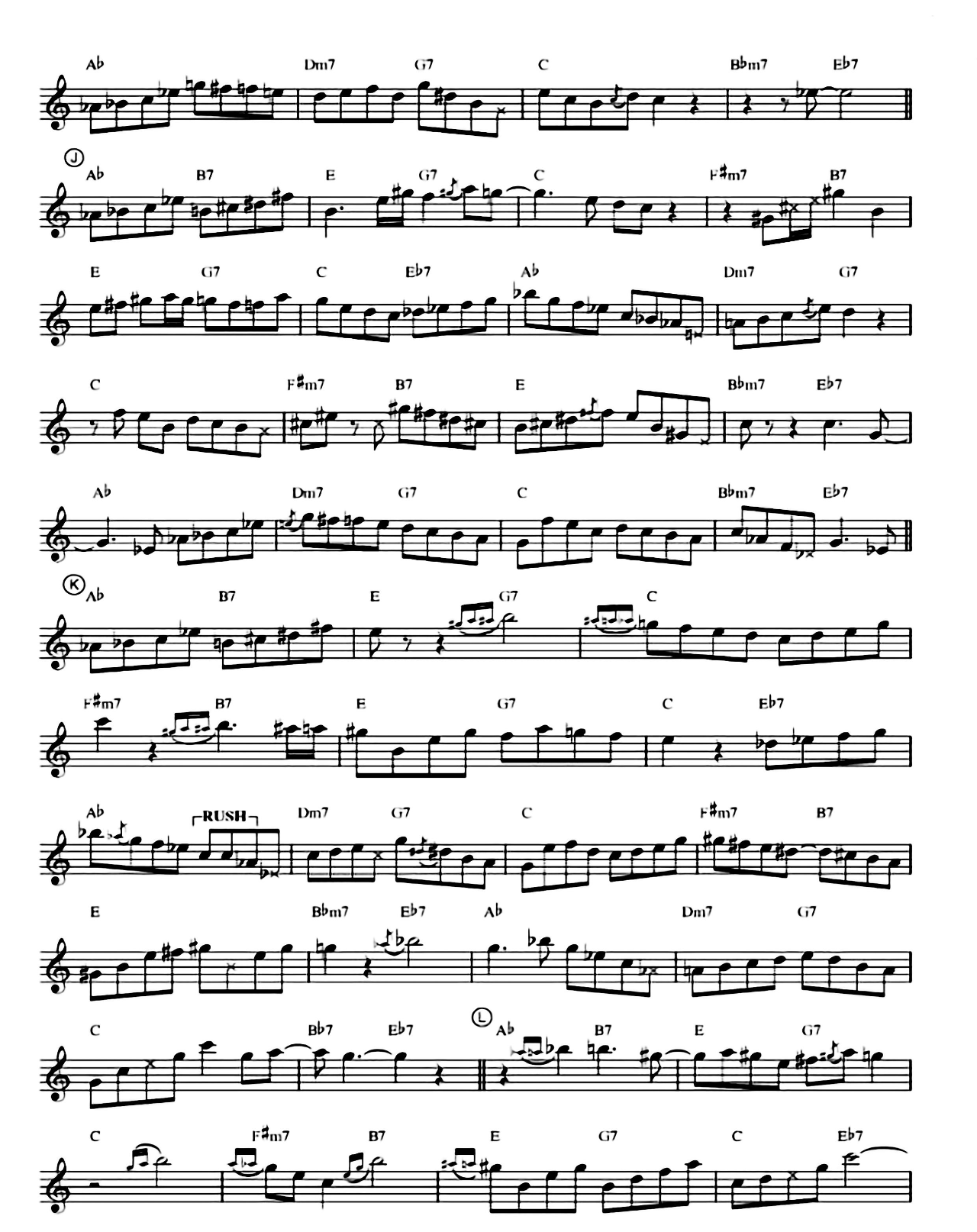 Giant Steps sheet music 5