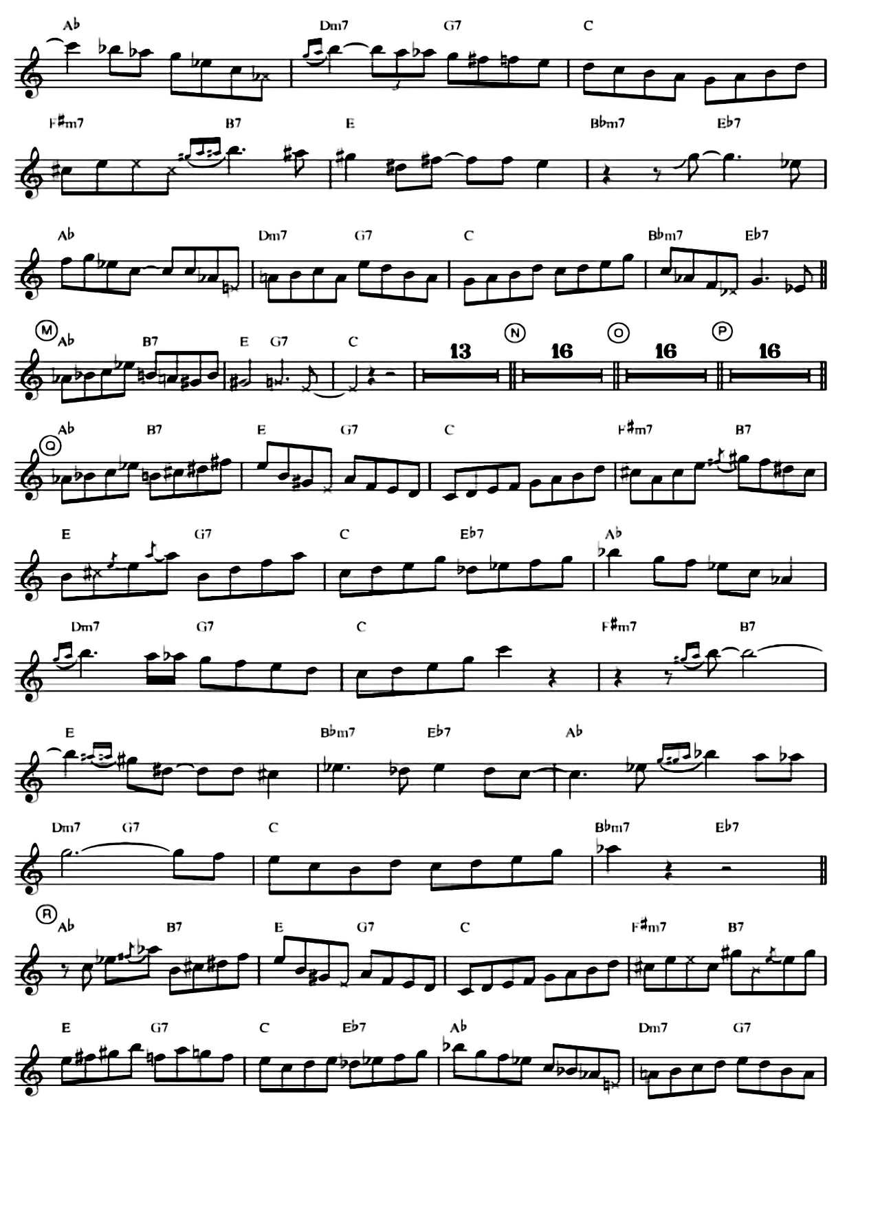 Giant Steps sheet music 6