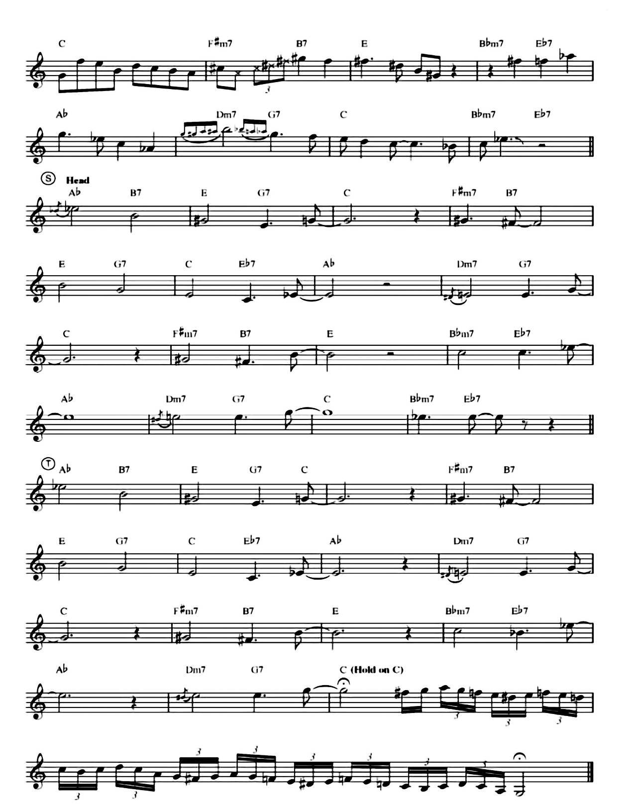 Giant Steps sheet music 7